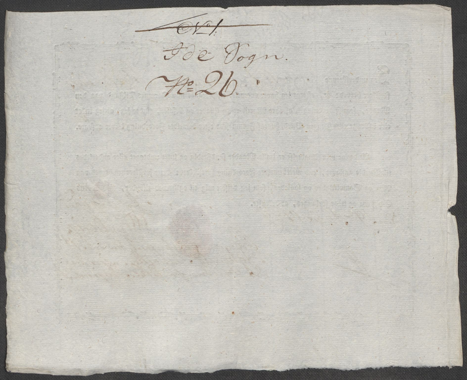 Rentekammeret inntil 1814, Reviderte regnskaper, Mindre regnskaper, AV/RA-EA-4068/Rf/Rfe/L0015: Holmestrand, Idd og Marker fogderi, 1789, p. 404