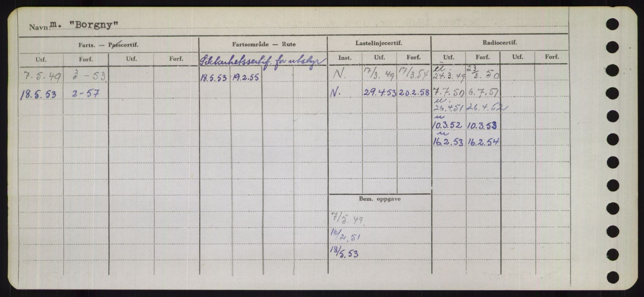 Sjøfartsdirektoratet med forløpere, Skipsmålingen, AV/RA-S-1627/H/Hb/L0001: Fartøy, A-D, p. 324