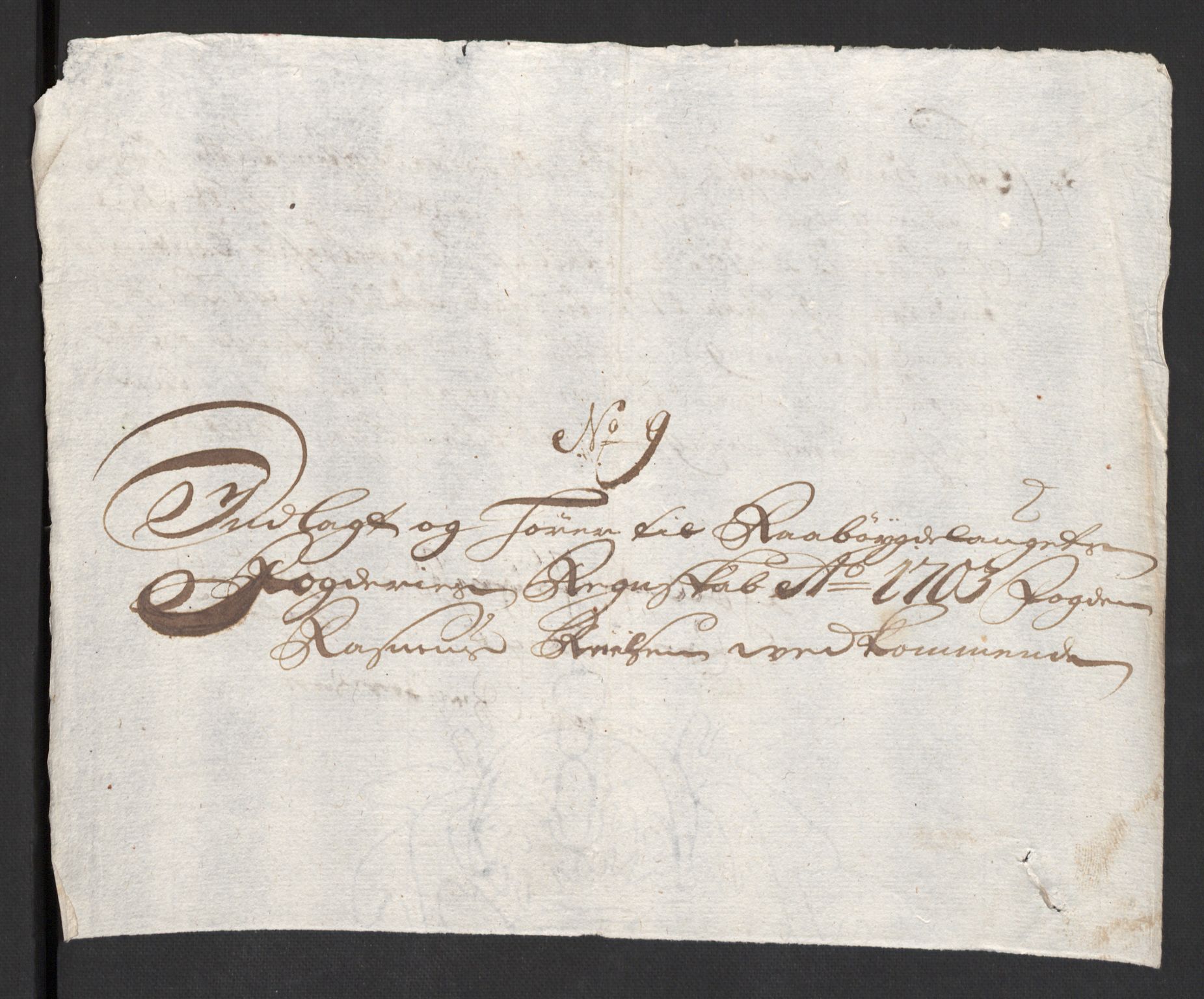 Rentekammeret inntil 1814, Reviderte regnskaper, Fogderegnskap, RA/EA-4092/R40/L2447: Fogderegnskap Råbyggelag, 1703-1705, p. 82