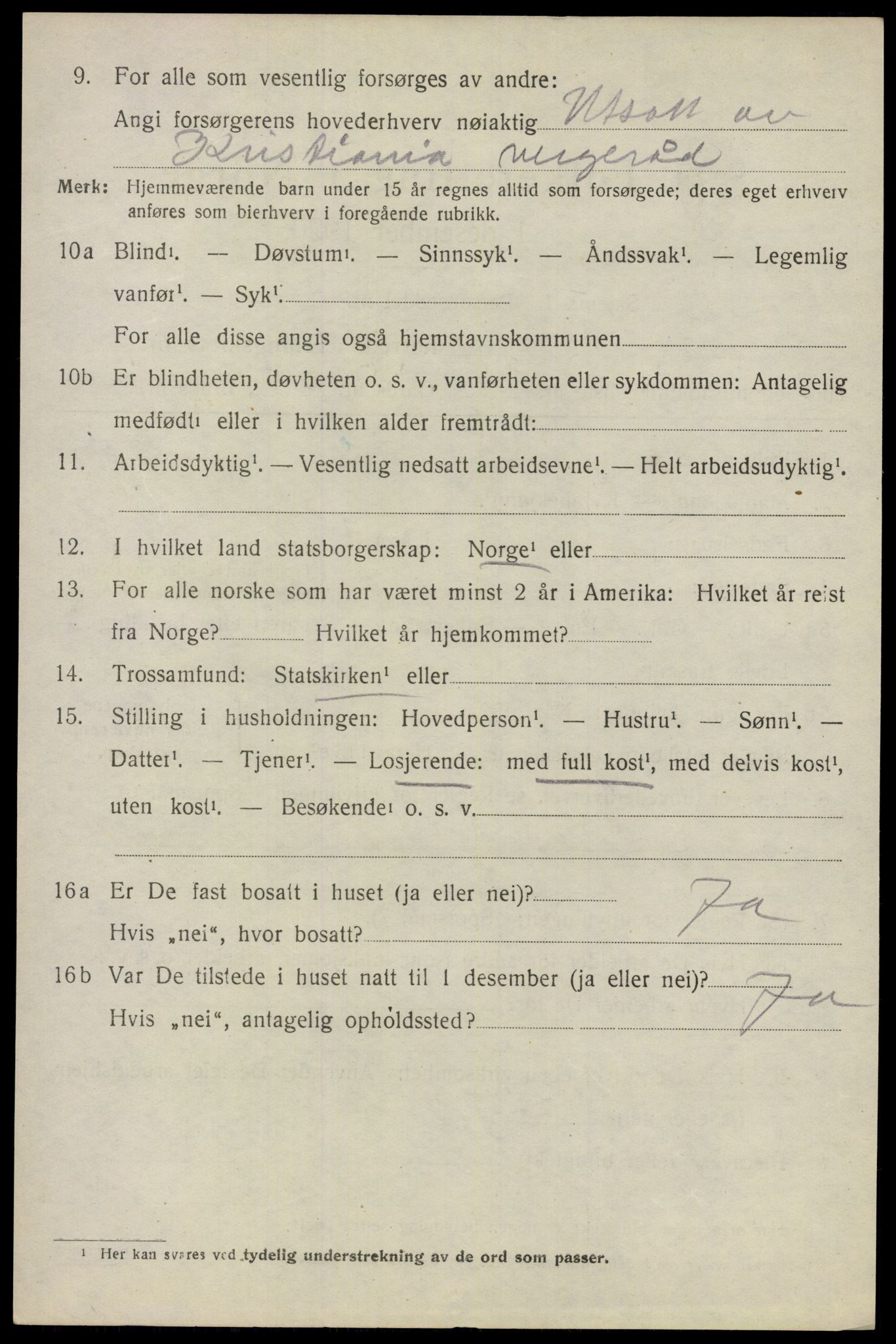 SAO, 1920 census for Gjerdrum, 1920, p. 3637