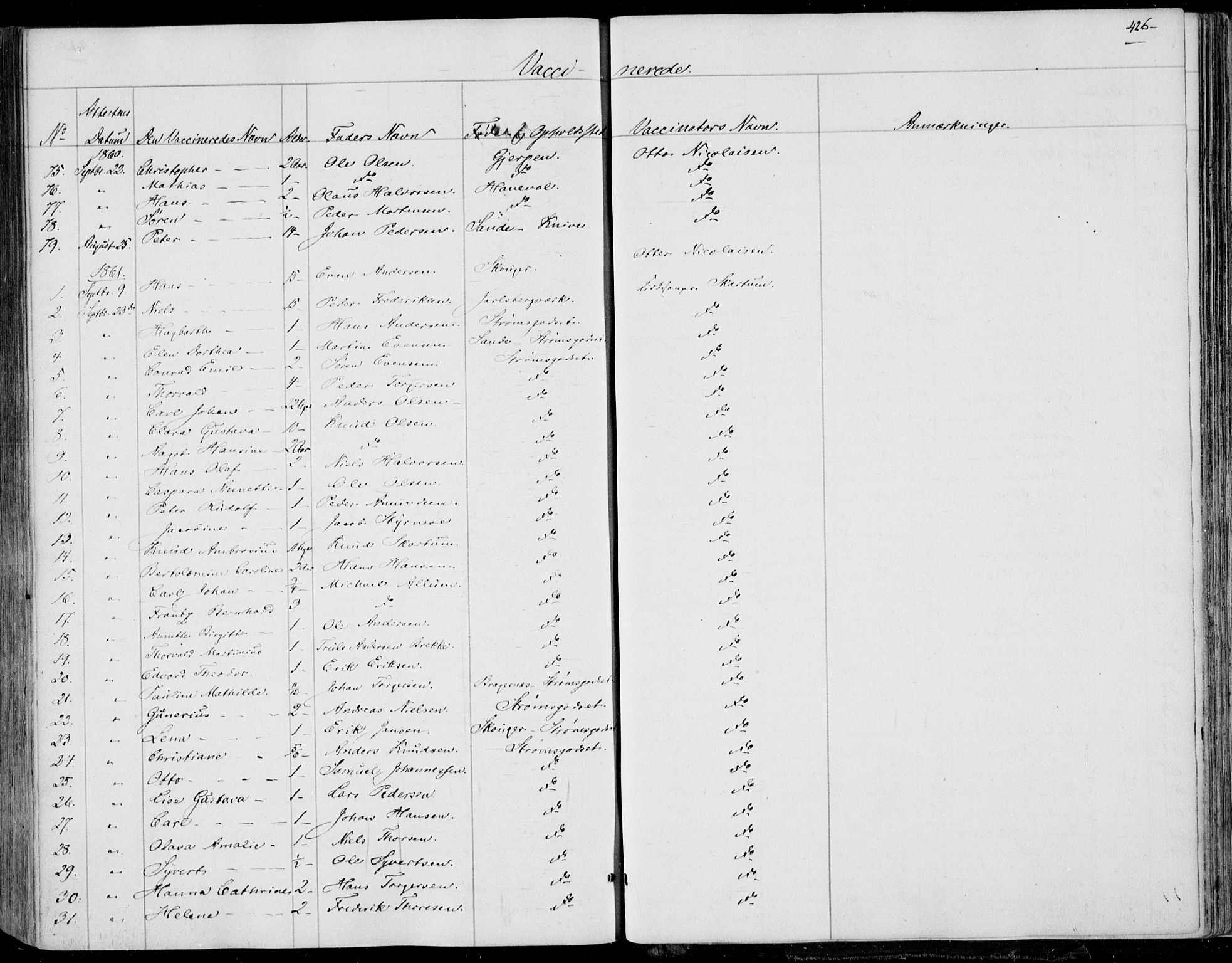 Skoger kirkebøker, SAKO/A-59/F/Fa/L0003: Parish register (official) no. I 3, 1842-1861, p. 426