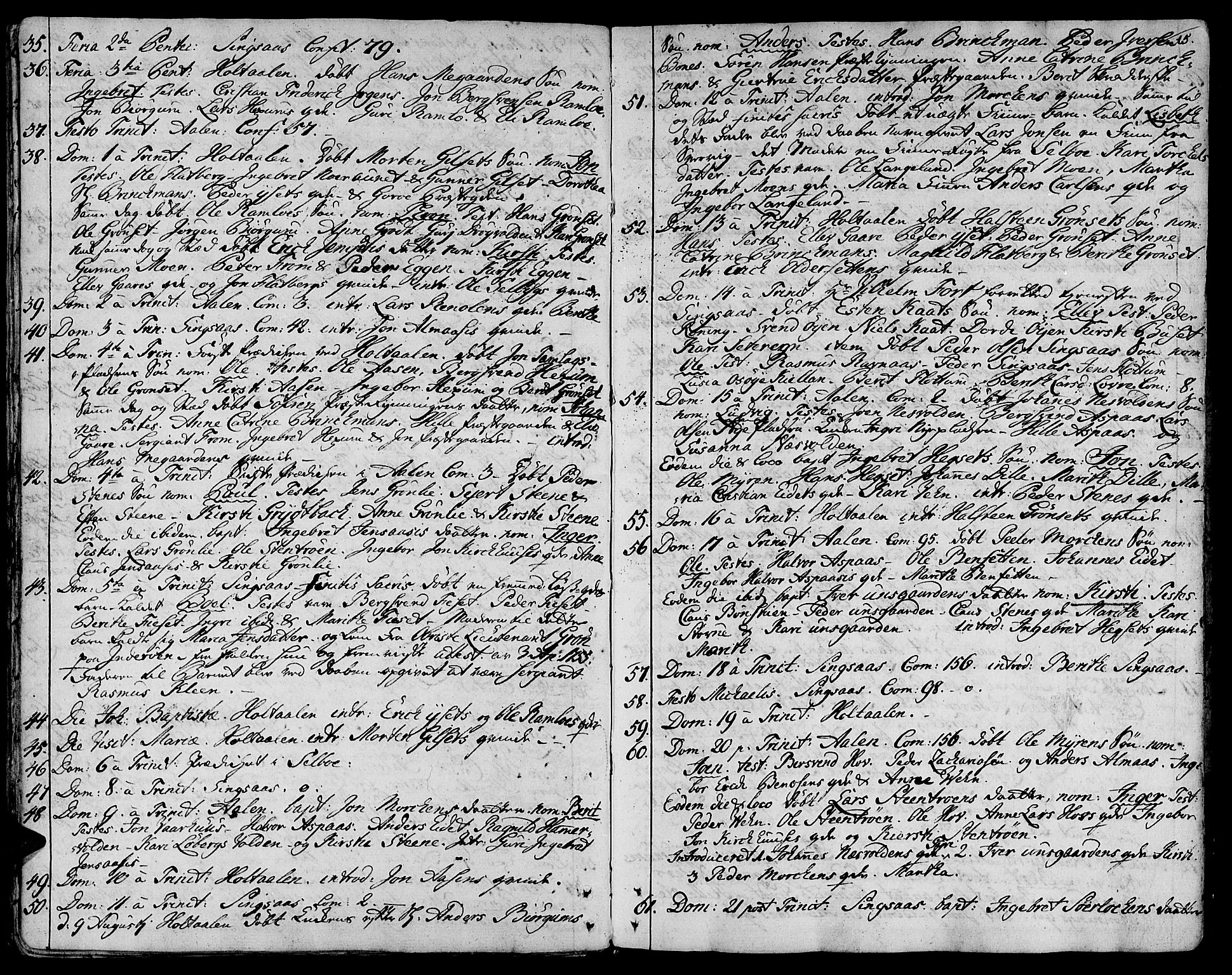 Ministerialprotokoller, klokkerbøker og fødselsregistre - Sør-Trøndelag, SAT/A-1456/685/L0952: Parish register (official) no. 685A01, 1745-1804, p. 15