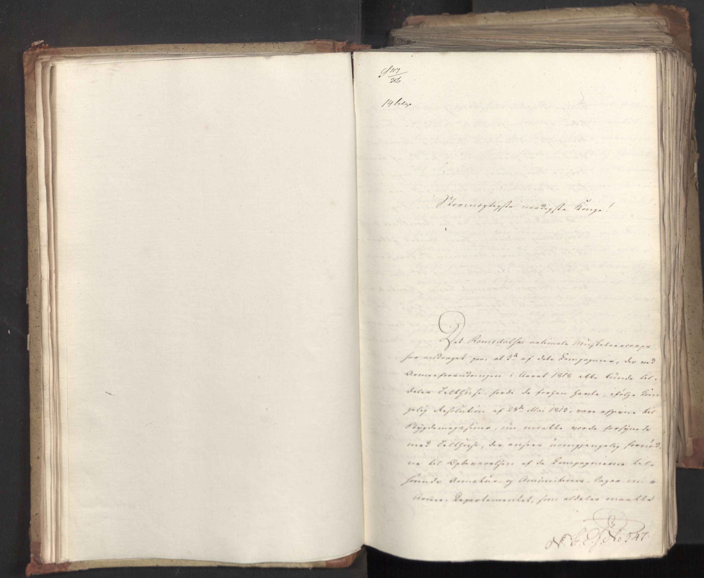 Statsrådsavdelingen i Stockholm, AV/RA-S-1003/D/Da/L0035: Regjeringsinnstillinger nr. 541-840, 1823, p. 18