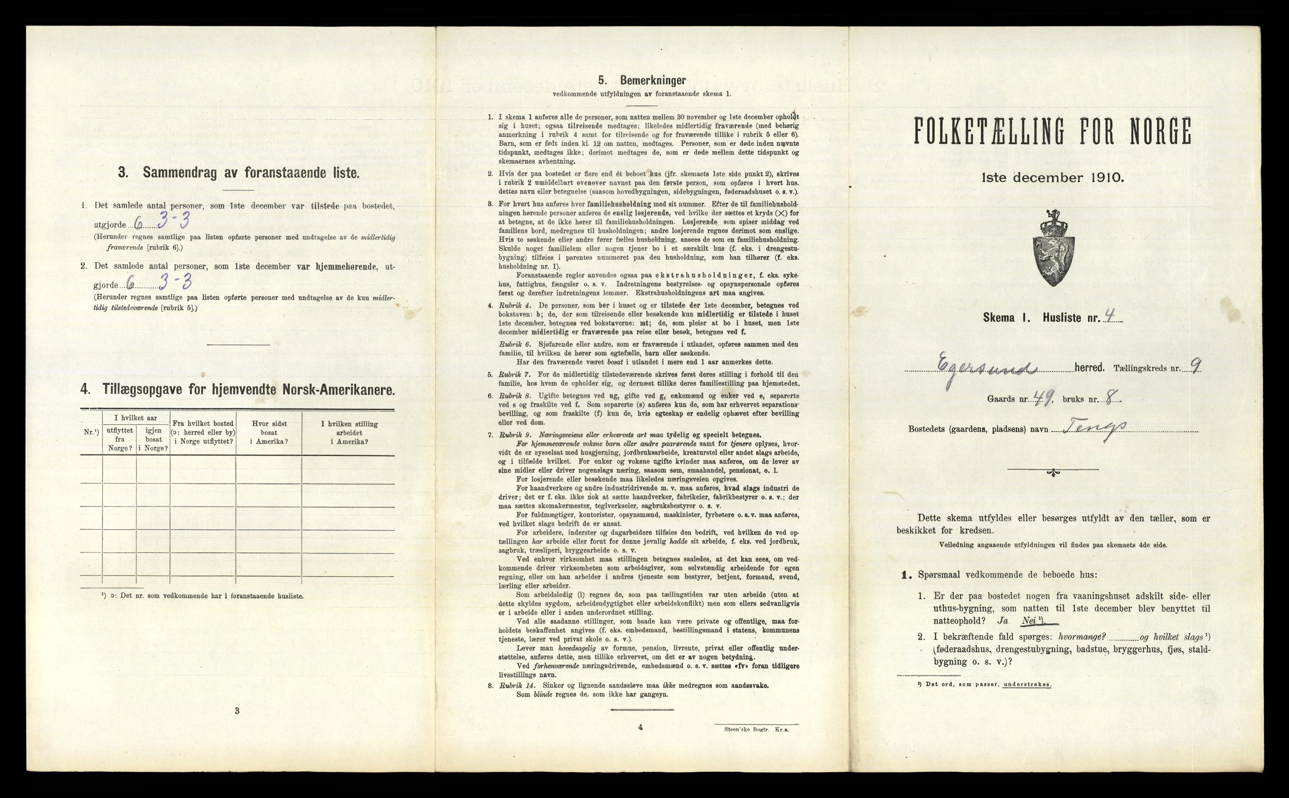 RA, 1910 census for Eigersund, 1910, p. 788