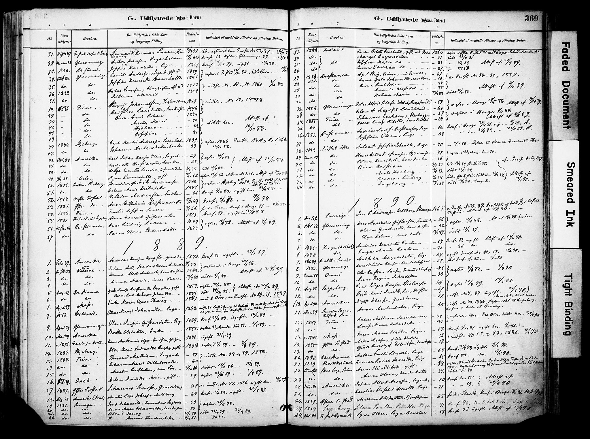Borge prestekontor Kirkebøker, SAO/A-10903/F/Fa/L0008: Parish register (official) no. I 8B, 1887-1902, p. 369
