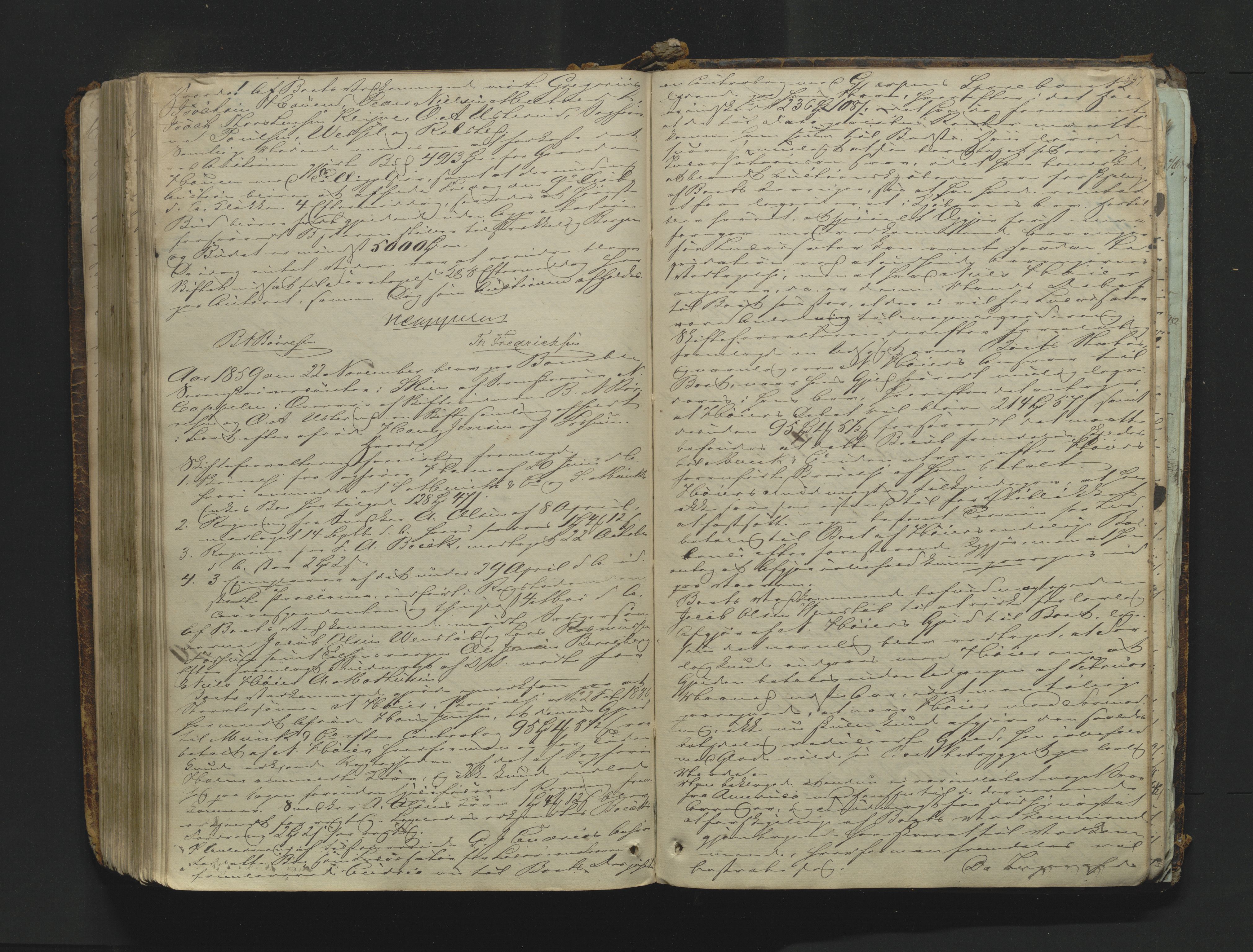 Bamble sorenskriveri, AV/SAKO-A-214/H/Hb/Hbc/L0003: Skifteforhandlingsprotokoll, 1852-1860, p. 546-547