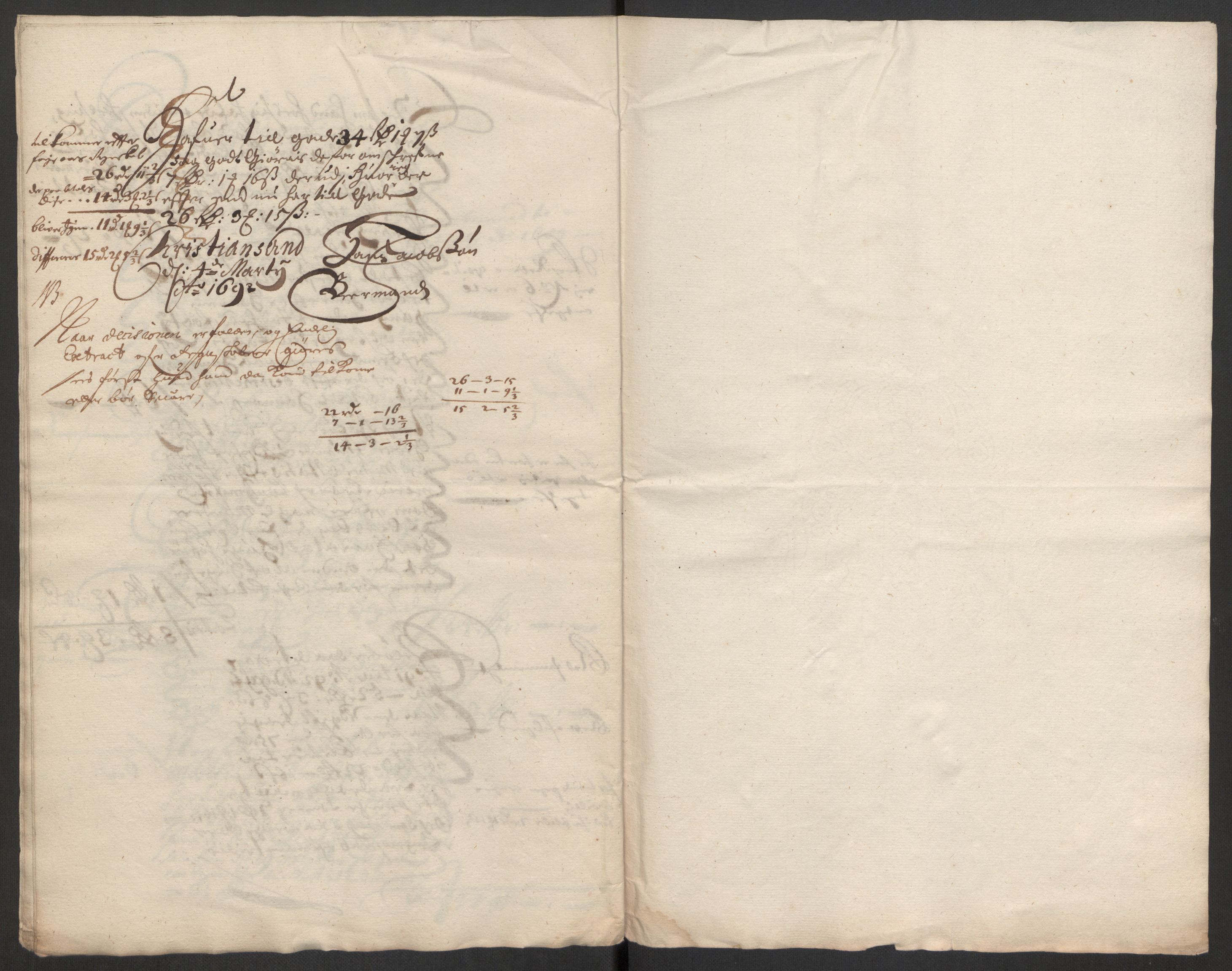 Rentekammeret inntil 1814, Reviderte regnskaper, Byregnskaper, AV/RA-EA-4066/R/Rm/L0285: [M18] Sikt og sakefall, 1681-1718, p. 145