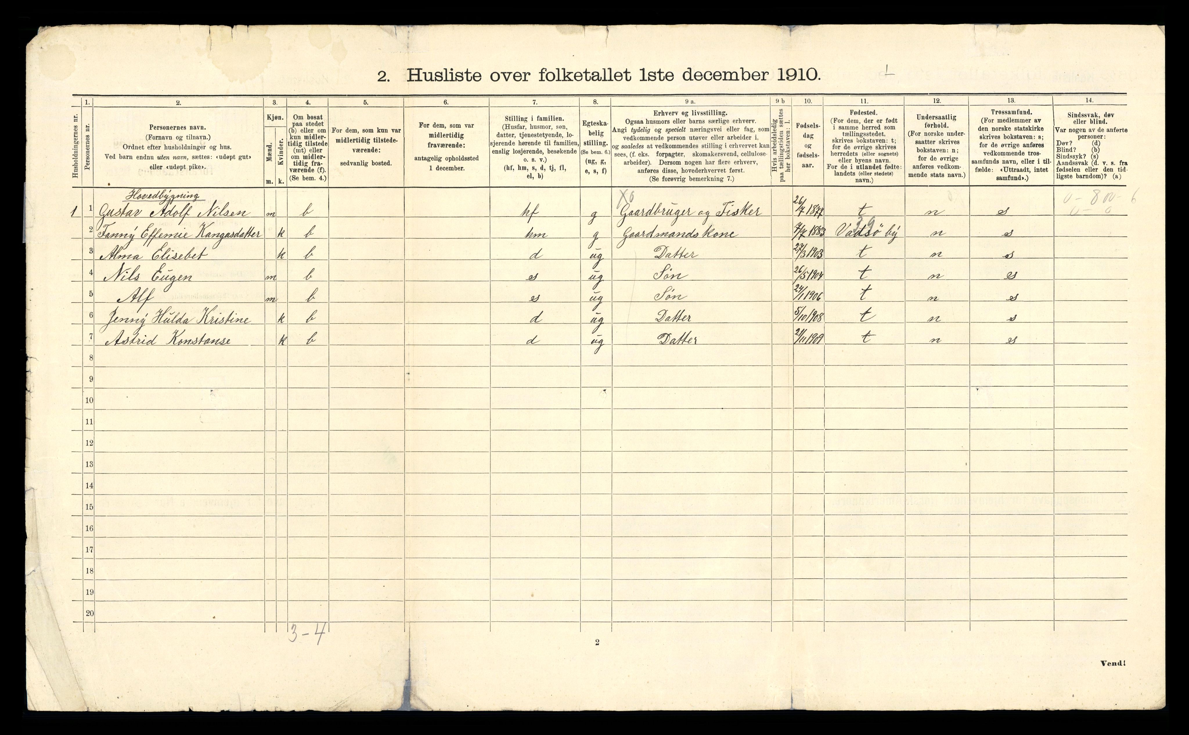 RA, 1910 census for Sør-Varanger, 1910, p. 45