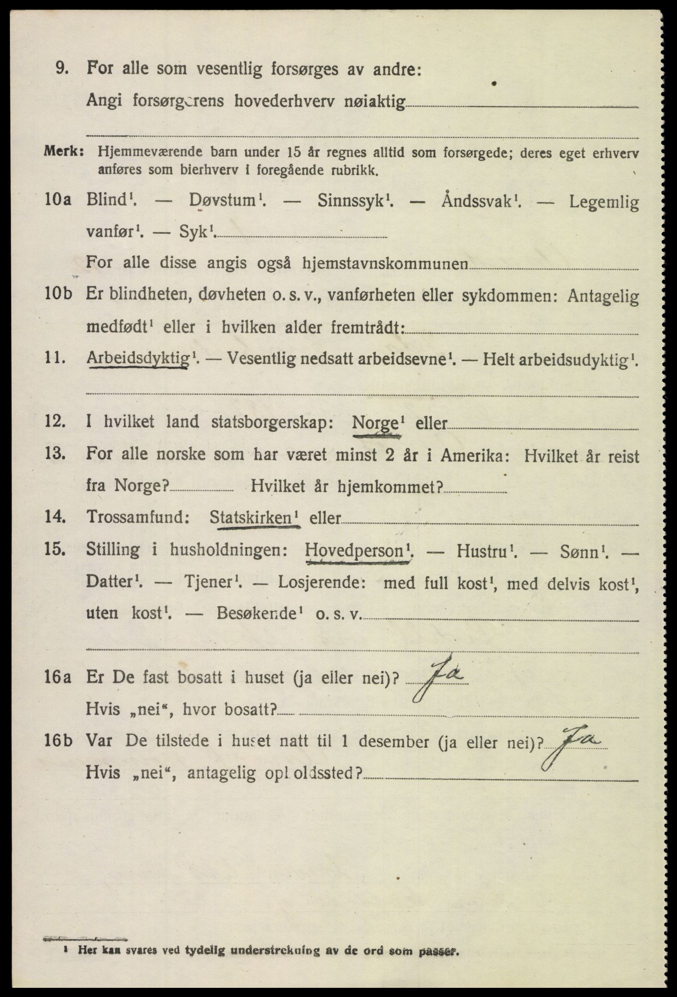 SAH, 1920 census for Åmot, 1920, p. 9650