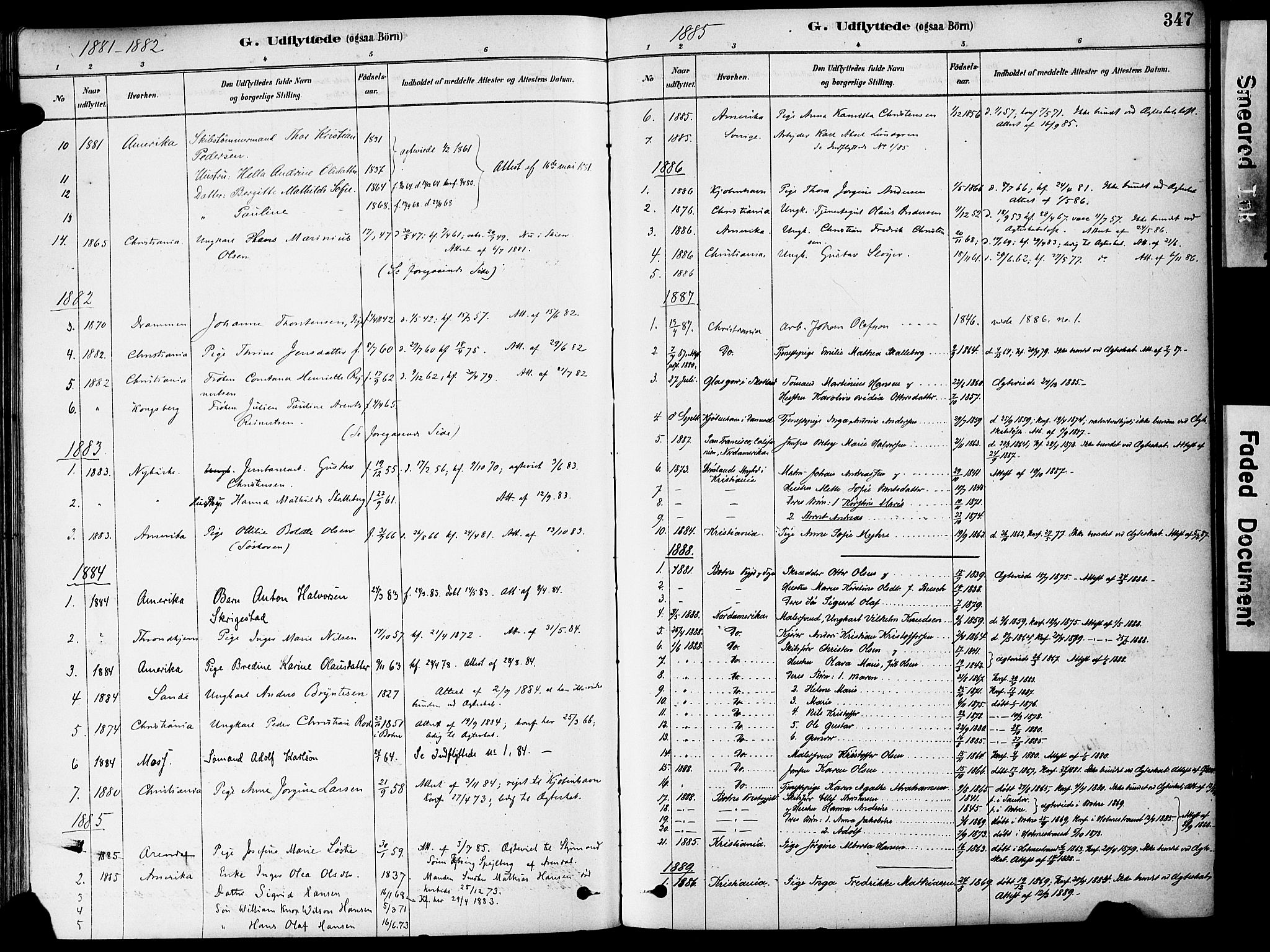 Holmestrand kirkebøker, AV/SAKO-A-346/F/Fa/L0004: Parish register (official) no. 4, 1880-1901, p. 347