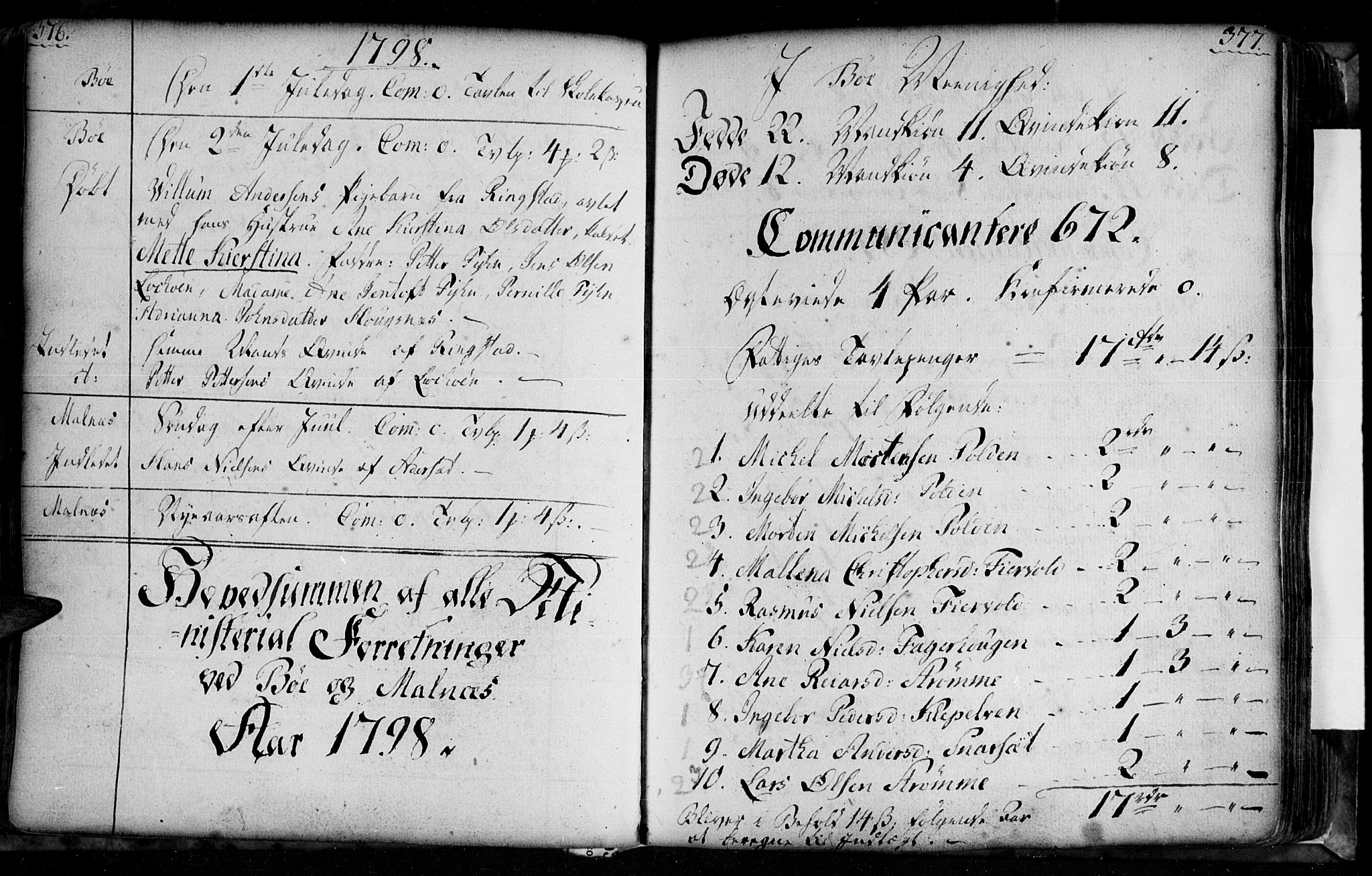 Ministerialprotokoller, klokkerbøker og fødselsregistre - Nordland, AV/SAT-A-1459/891/L1297: Parish register (official) no. 891A02, 1759-1820, p. 476-477