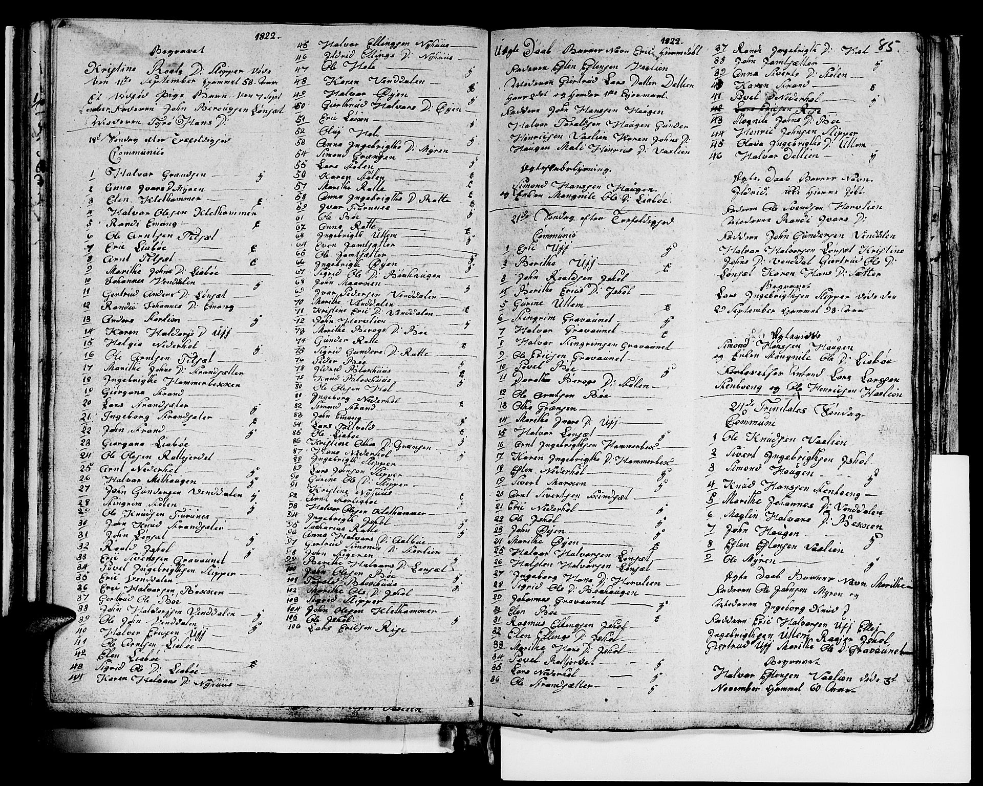 Ministerialprotokoller, klokkerbøker og fødselsregistre - Sør-Trøndelag, SAT/A-1456/679/L0921: Parish register (copy) no. 679C01, 1792-1840, p. 85