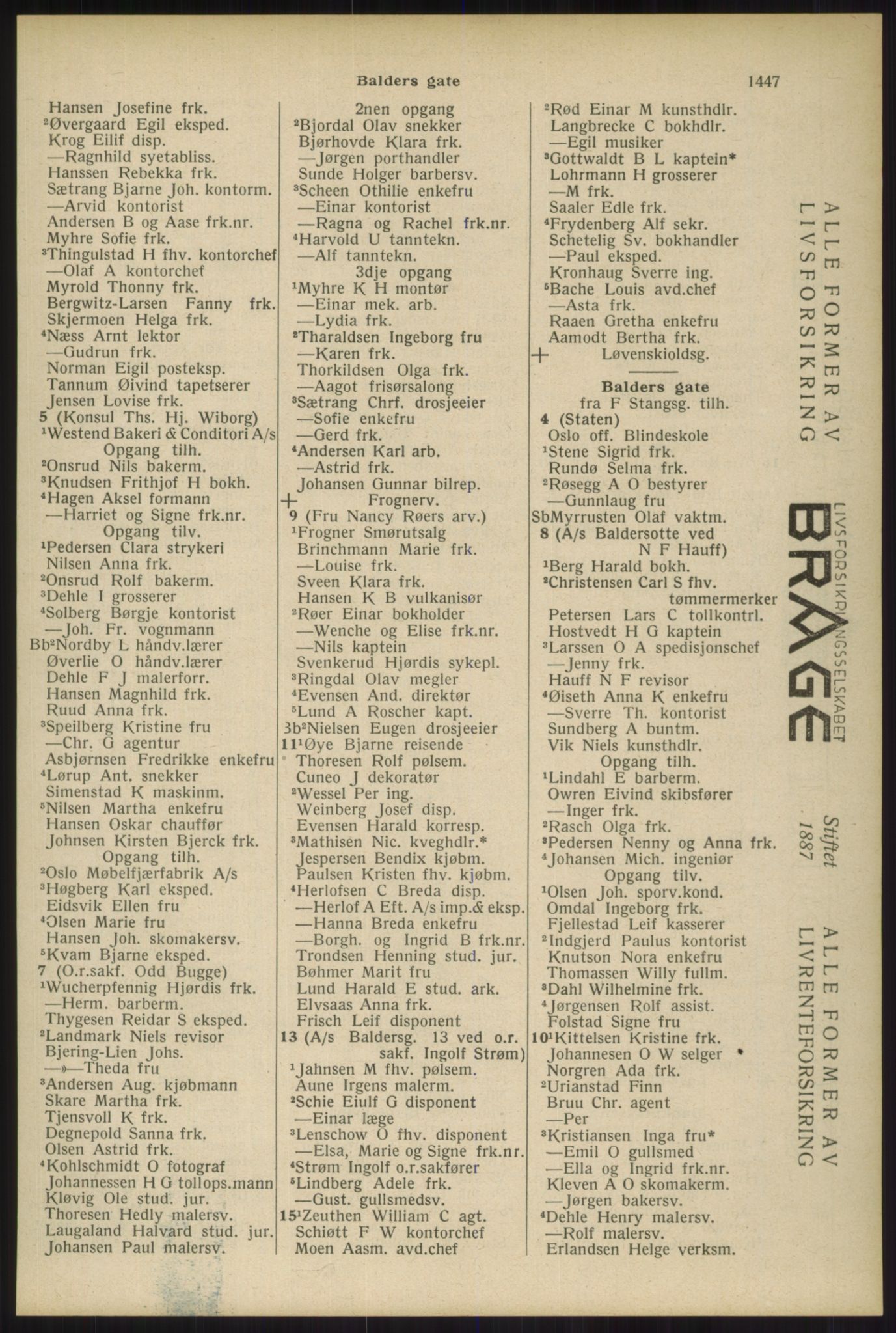 Kristiania/Oslo adressebok, PUBL/-, 1934, p. 1447