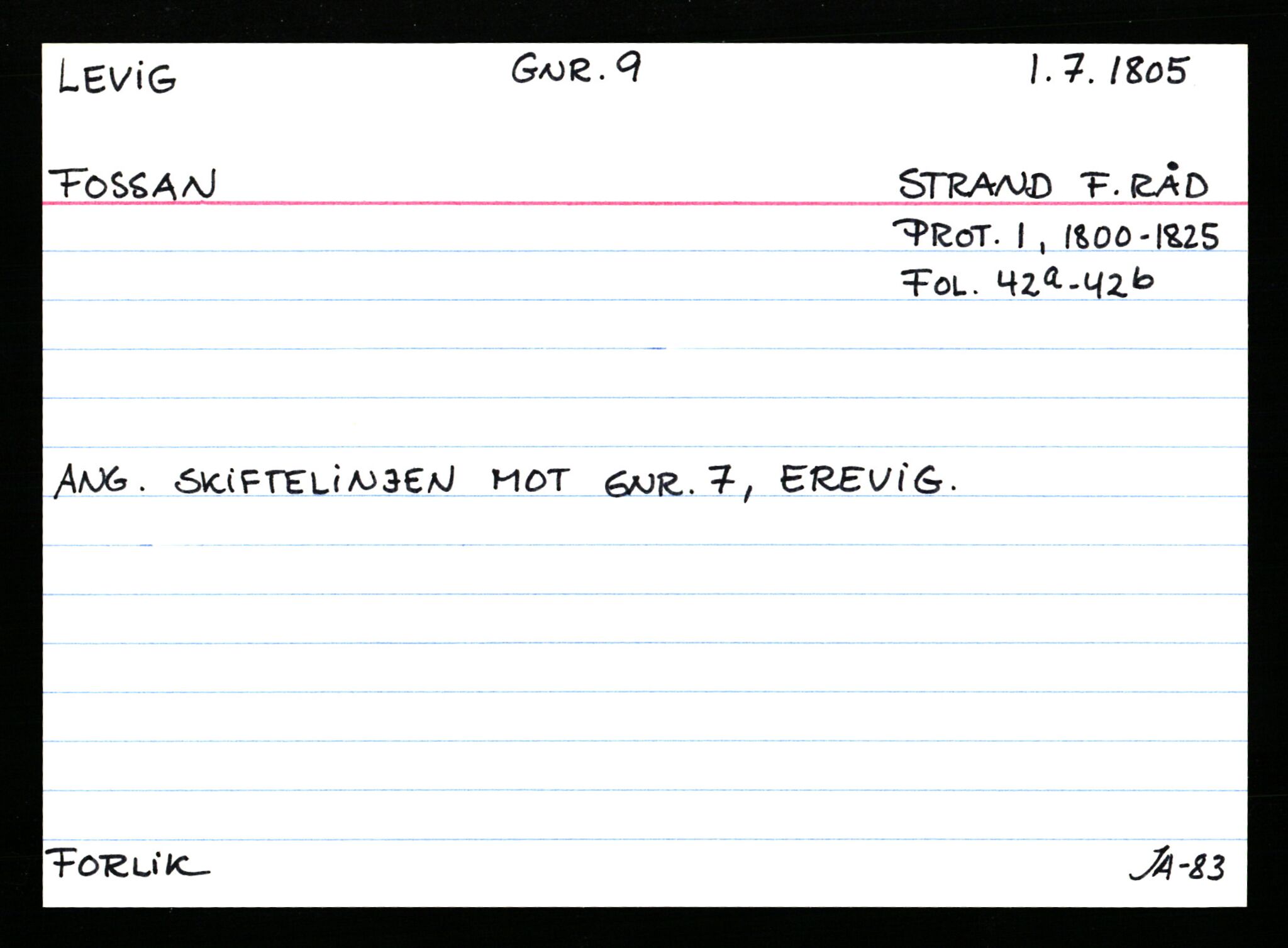Statsarkivet i Stavanger, AV/SAST-A-101971/03/Y/Ym/L0035: Åstedskort sortert etter gårdsnavn: Leiranger - Lindanger, 1600-1950, p. 179