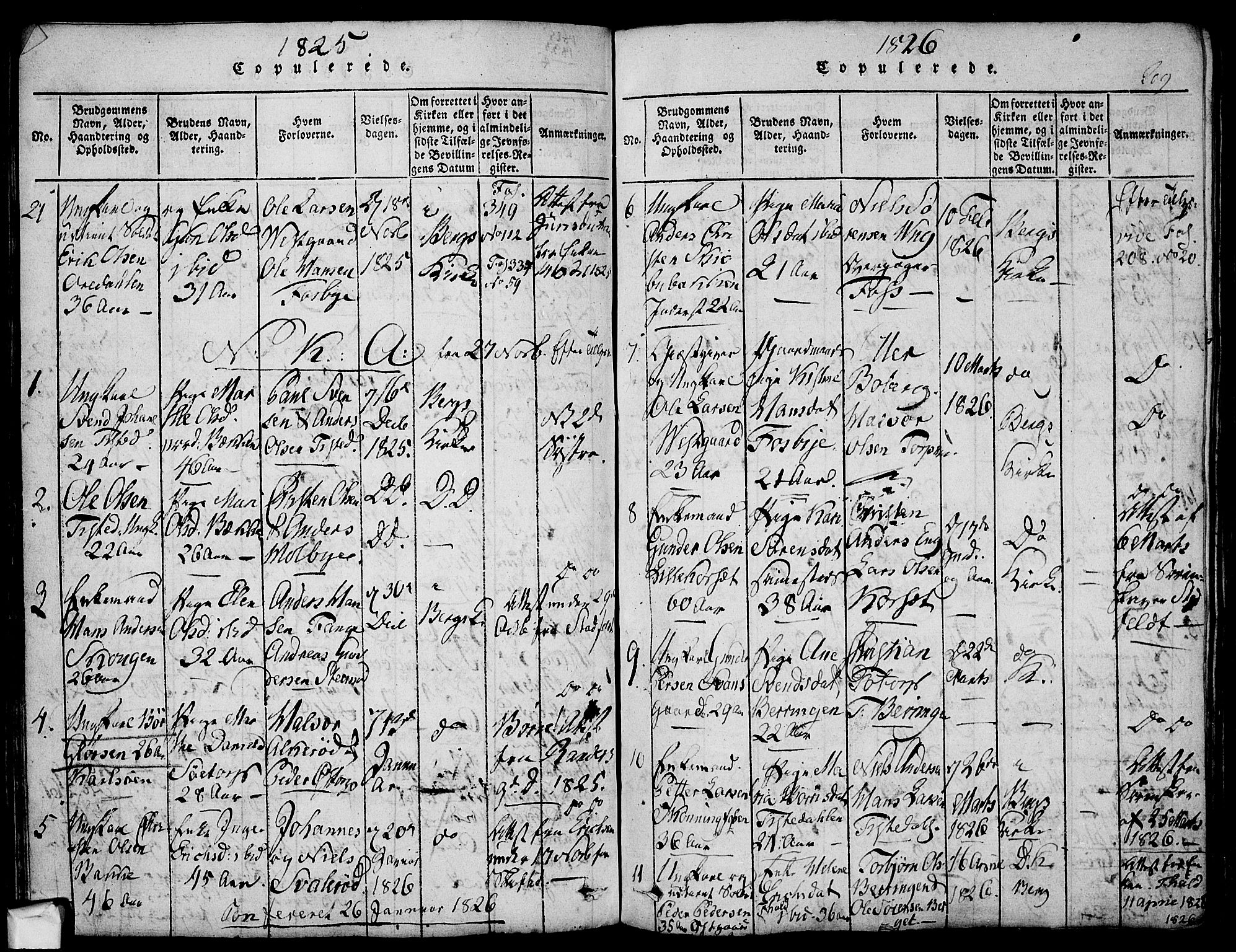 Berg prestekontor Kirkebøker, AV/SAO-A-10902/F/Fa/L0002: Parish register (official) no. I 2, 1815-1831, p. 209