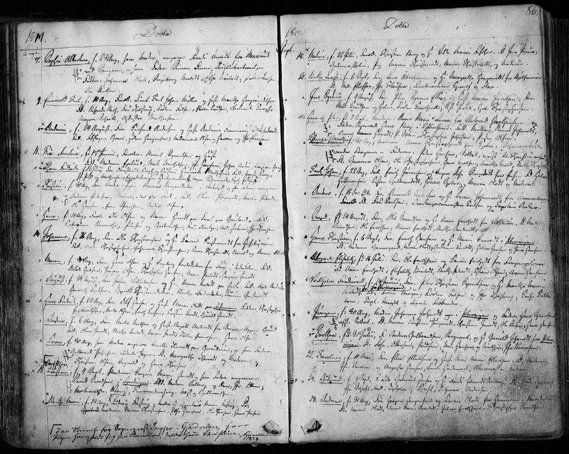 Aker prestekontor kirkebøker, AV/SAO-A-10861/F/L0011: Parish register (official) no. 11, 1810-1819, p. 86