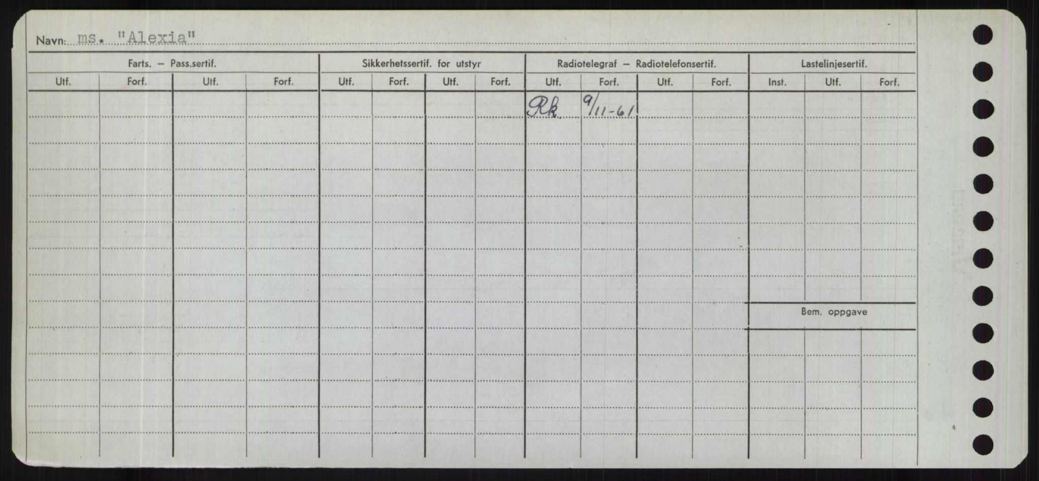 Sjøfartsdirektoratet med forløpere, Skipsmålingen, RA/S-1627/H/Hd/L0001: Fartøy, A-Anv, p. 298