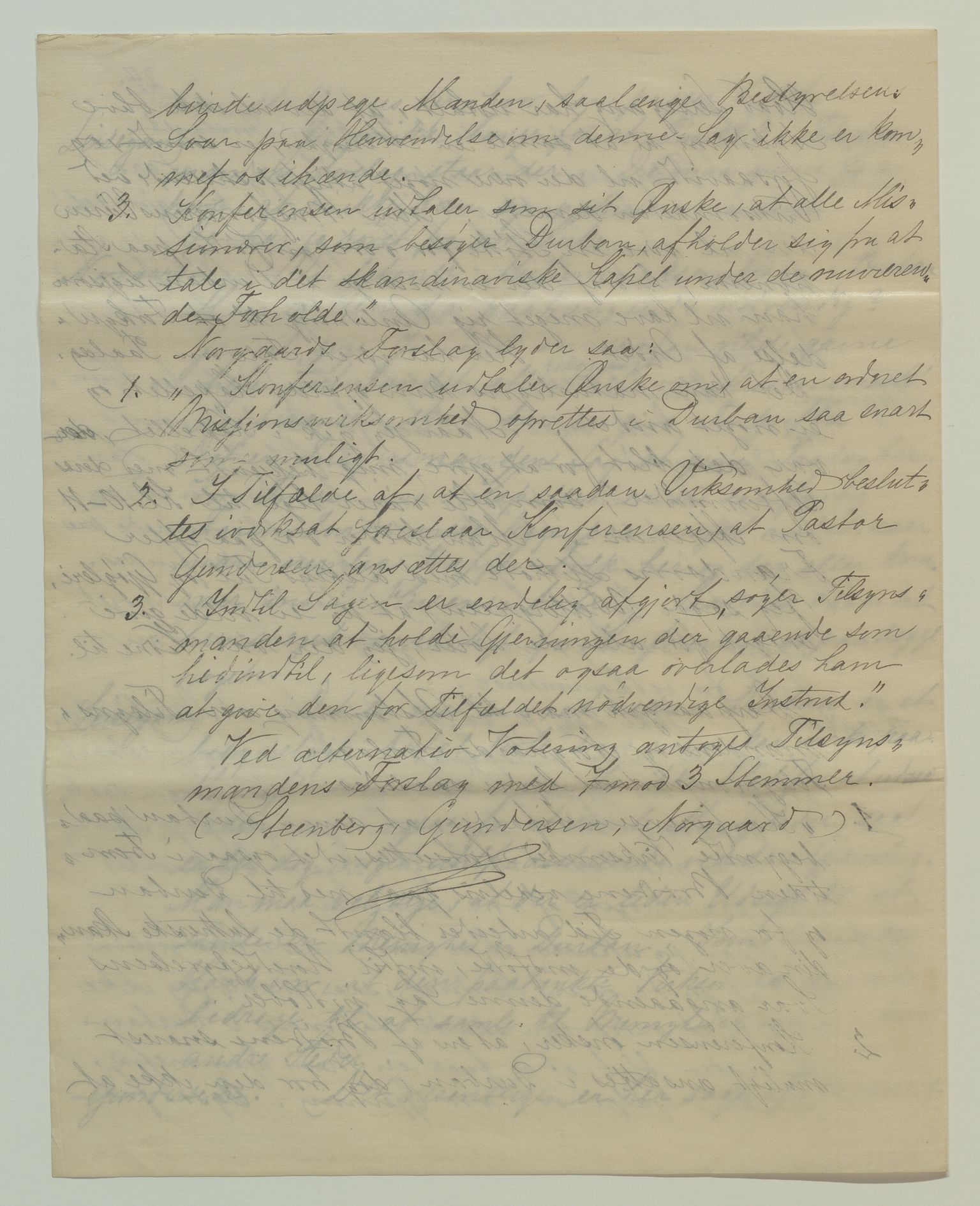 Det Norske Misjonsselskap - hovedadministrasjonen, VID/MA-A-1045/D/Da/Daa/L0038/0004: Konferansereferat og årsberetninger / Konferansereferat fra Sør-Afrika., 1890