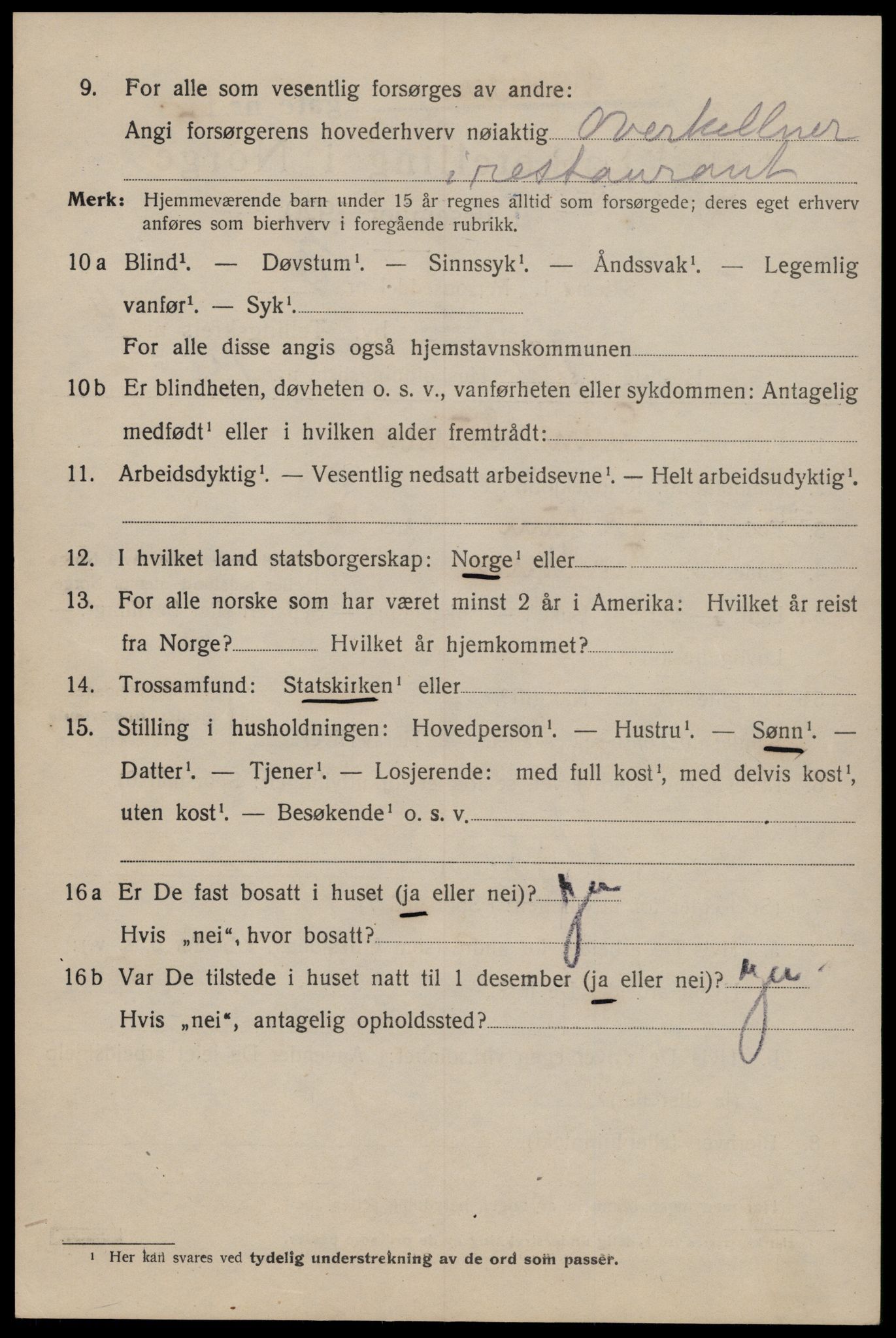 SAT, 1920 census for Trondheim, 1920, p. 37533