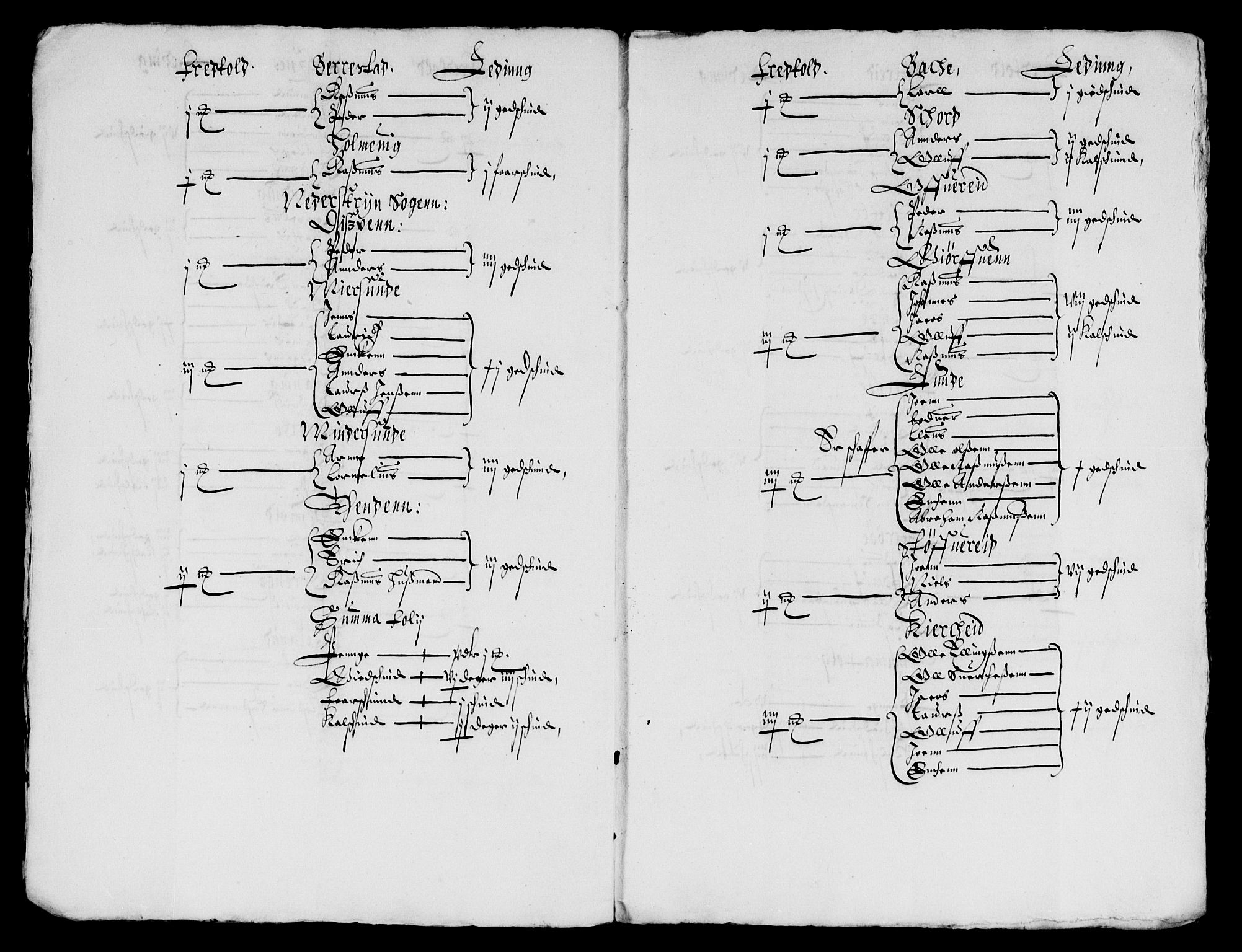 Rentekammeret inntil 1814, Reviderte regnskaper, Lensregnskaper, AV/RA-EA-5023/R/Rb/Rbt/L0099: Bergenhus len, 1643-1645