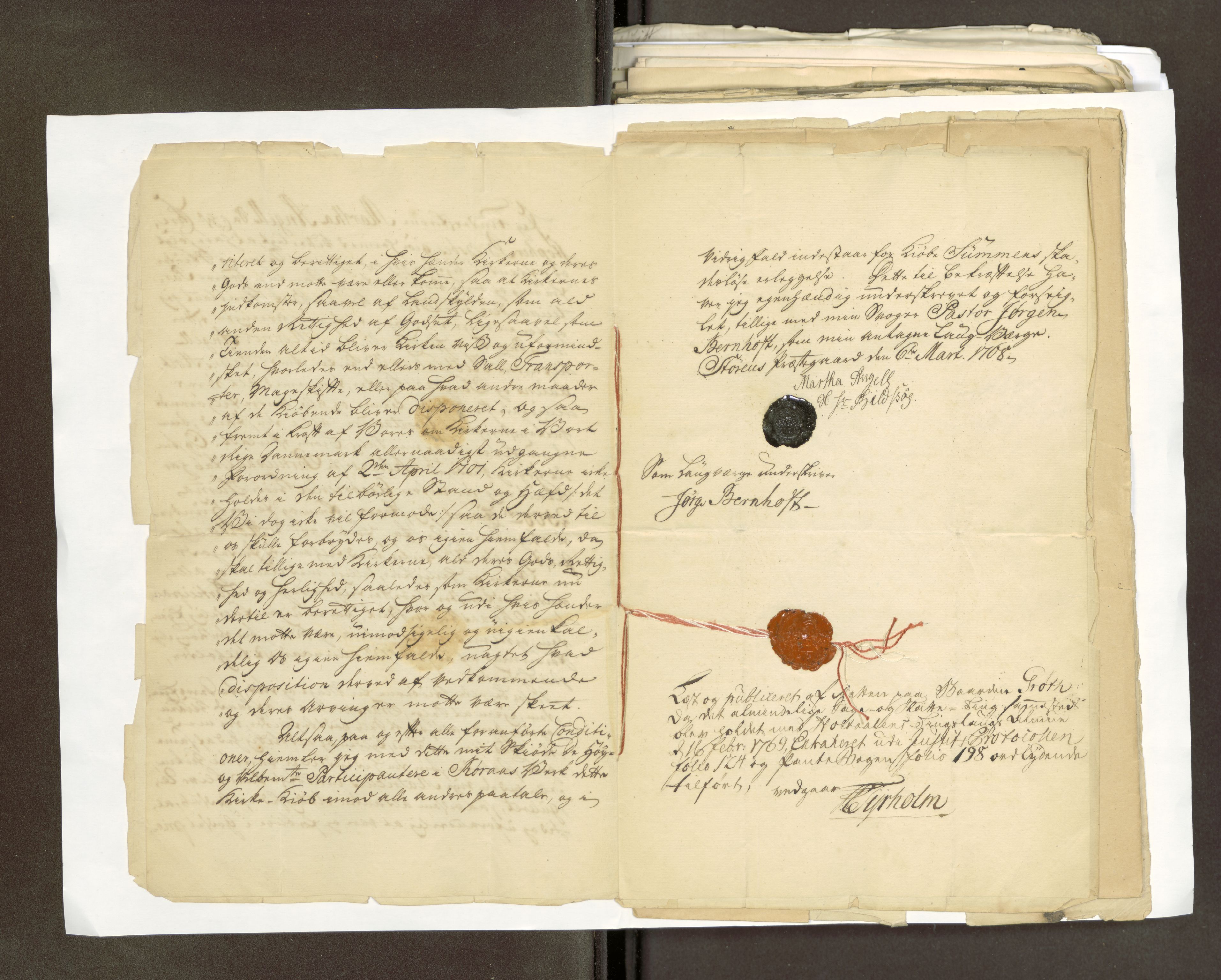Røros kobberverk, AV/SAT-PA-0211/1/16/16D/L0001: Holtålens kirker og sammes gods, 1768-1902, p. 4