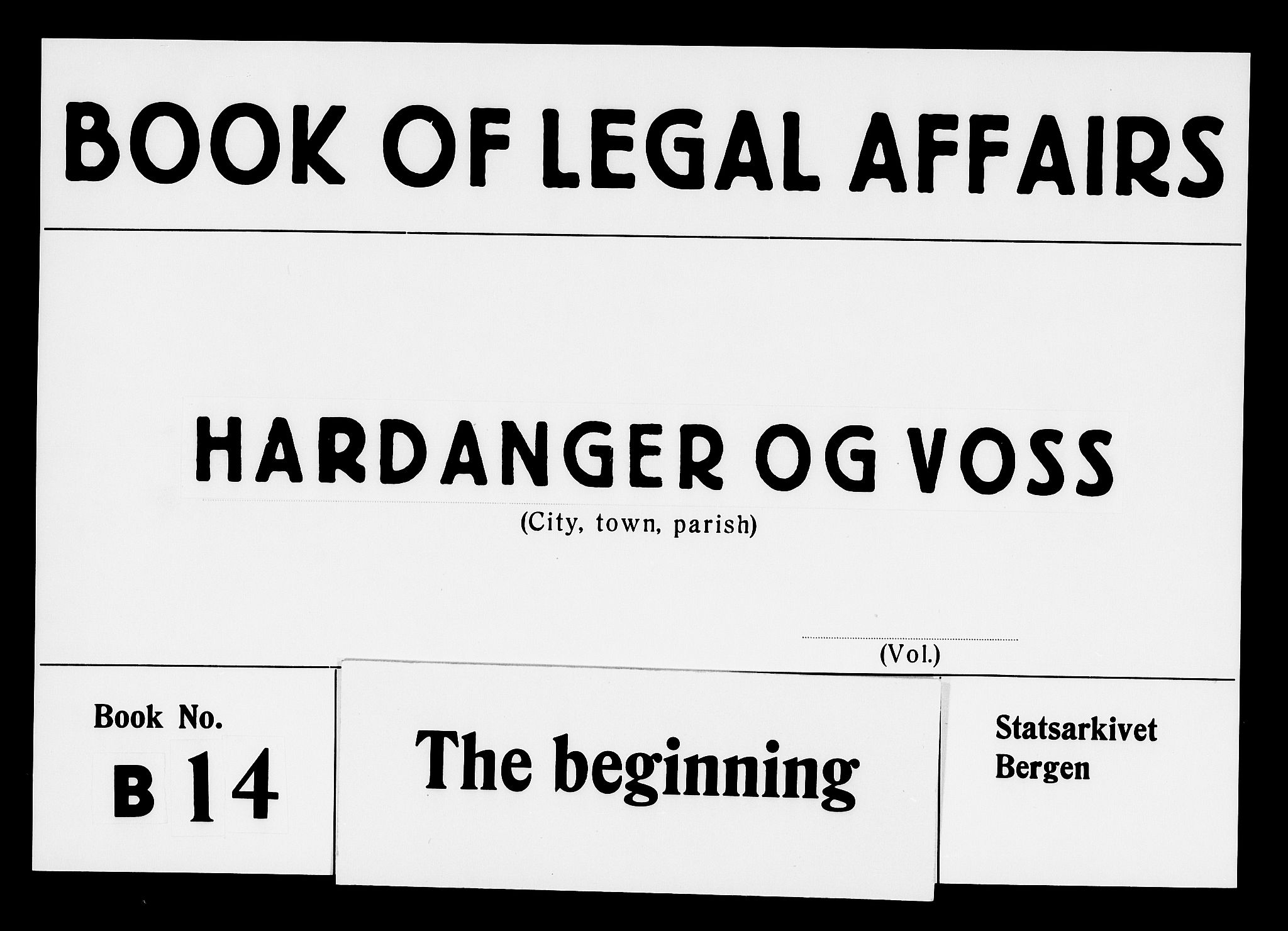 Hardanger og Voss sorenskriveri, AV/SAB-A-2501/1/1A/1Ab/L0014: Tingbok for Voss, 1681