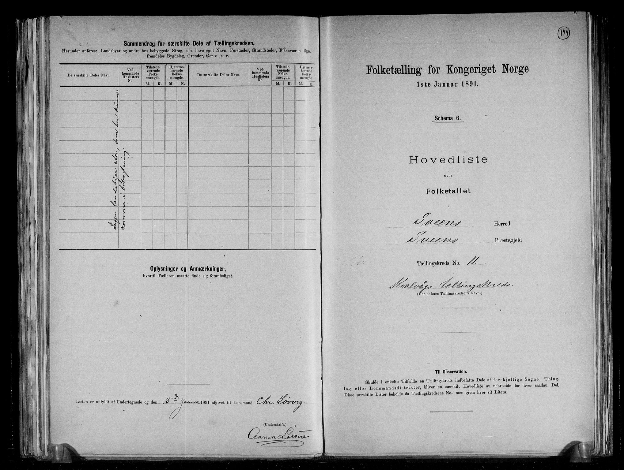 RA, 1891 census for 1216 Sveio, 1891, p. 24