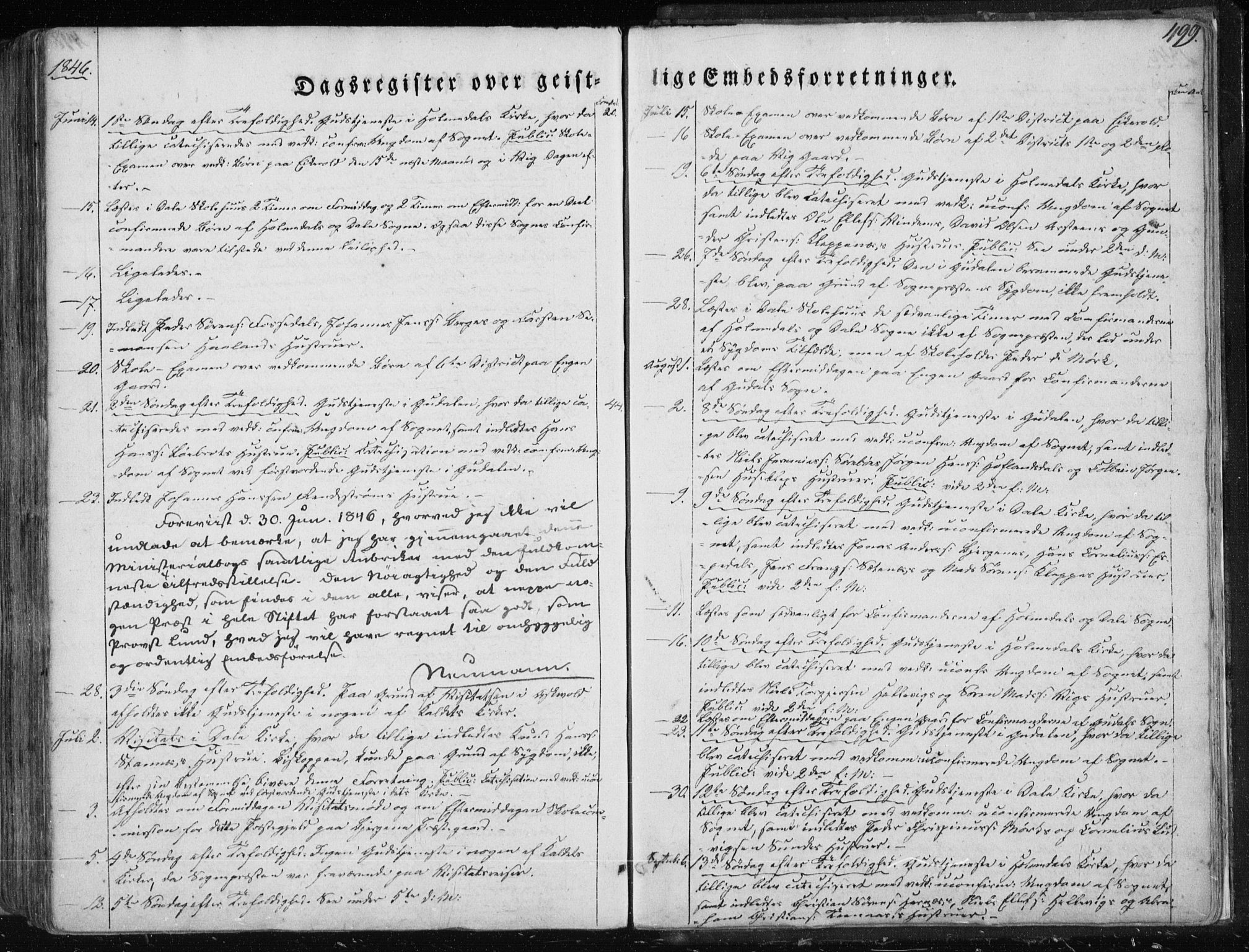 Fjaler sokneprestembete, SAB/A-79801/H/Haa/Haaa/L0006: Parish register (official) no. A 6, 1835-1884, p. 499