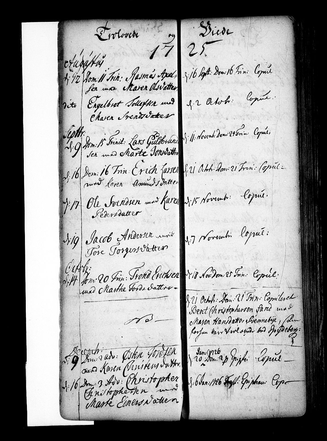 Enebakk prestekontor Kirkebøker, SAO/A-10171c/F/Fa/L0001: Parish register (official) no. I 1, 1719-1754