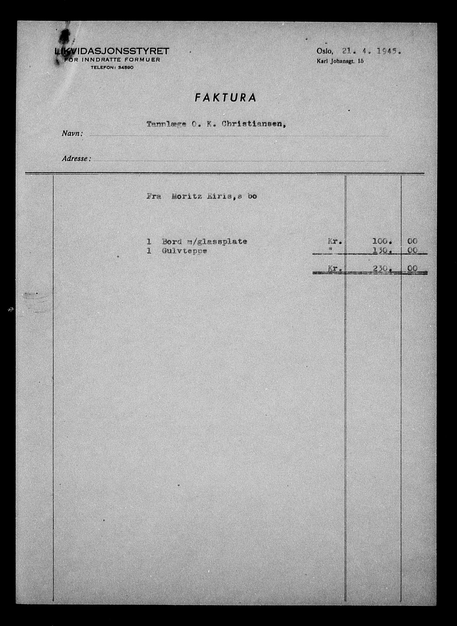 Justisdepartementet, Tilbakeføringskontoret for inndratte formuer, AV/RA-S-1564/H/Hc/Hcc/L0932: --, 1945-1947, p. 560