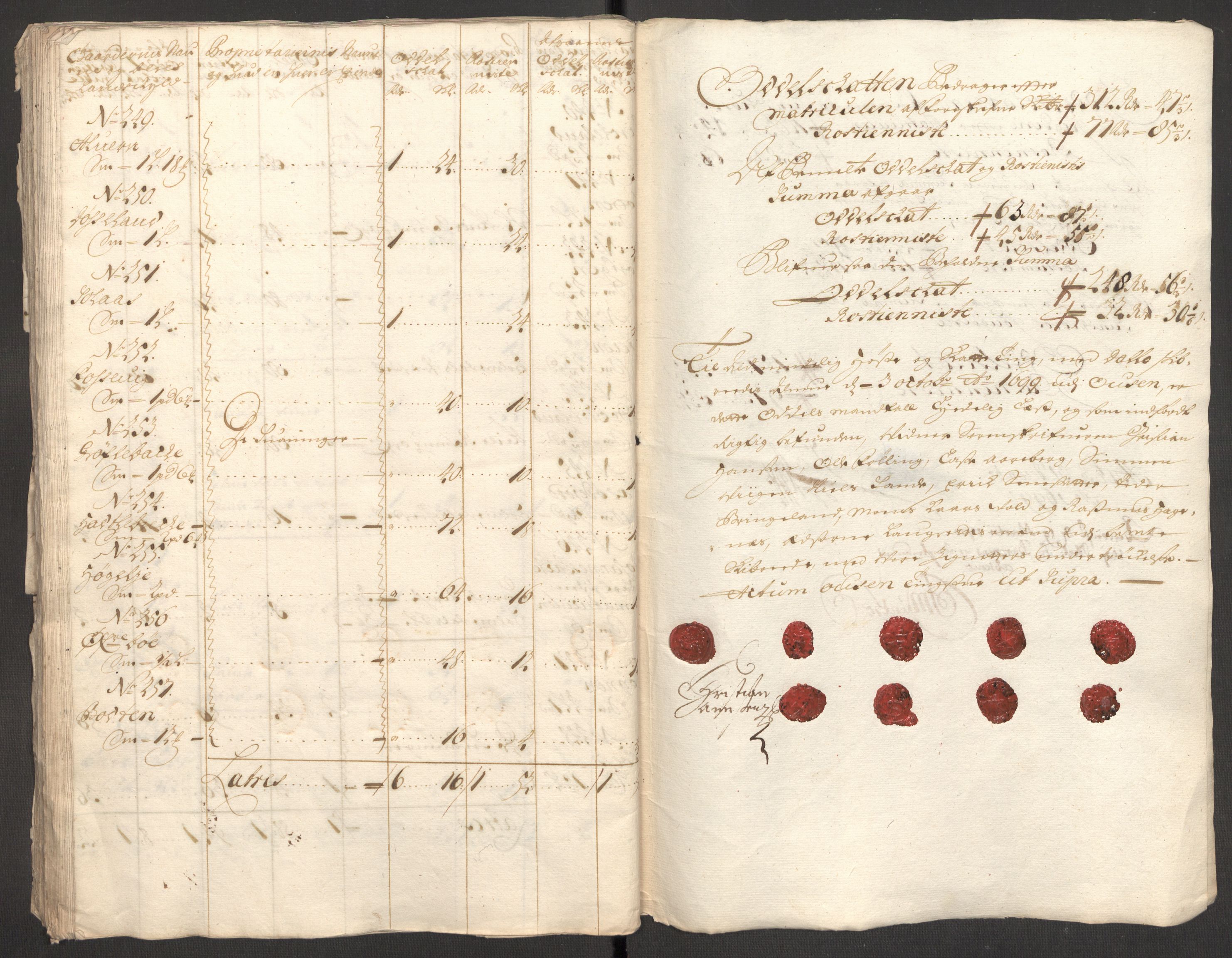 Rentekammeret inntil 1814, Reviderte regnskaper, Fogderegnskap, AV/RA-EA-4092/R53/L3424: Fogderegnskap Sunn- og Nordfjord, 1699, p. 111