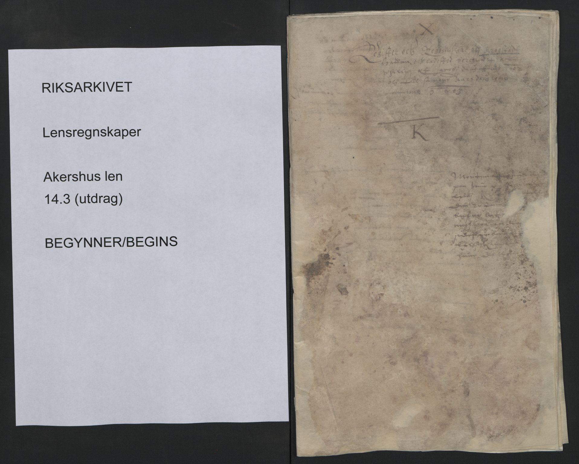 Rentekammeret inntil 1814, Reviderte regnskaper, Lensregnskaper, AV/RA-EA-5023/R/Rb/Rba/L0014: Akershus len, 1601-1603