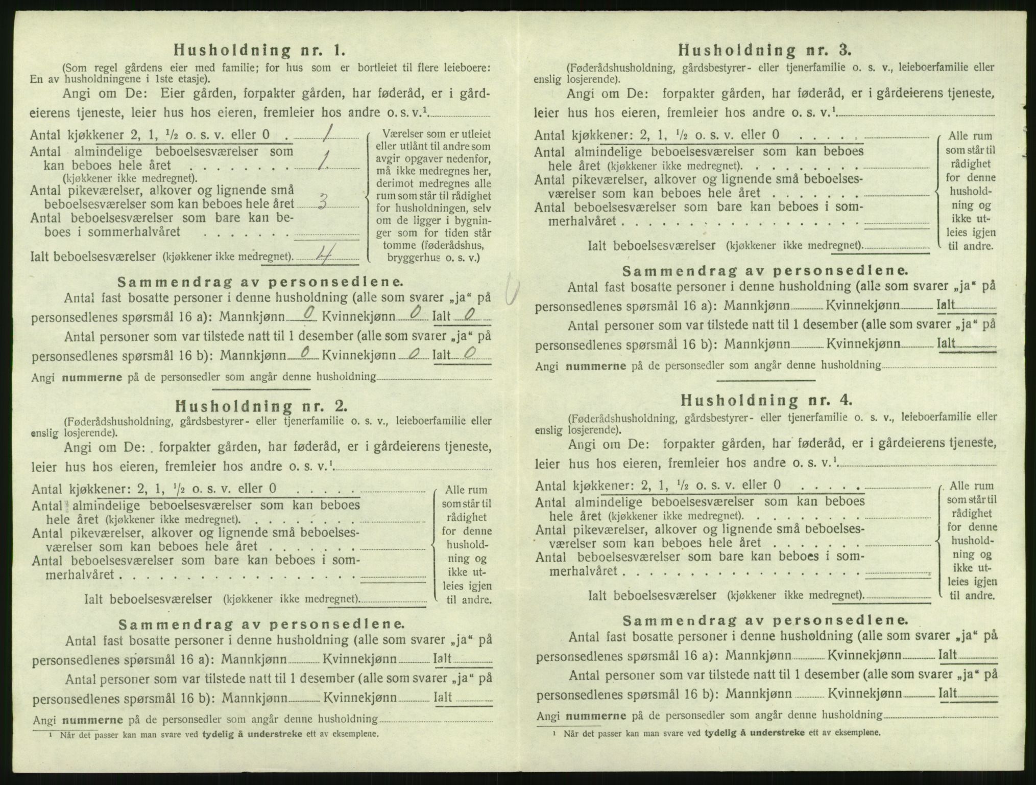 SAT, 1920 census for Øre, 1920, p. 284