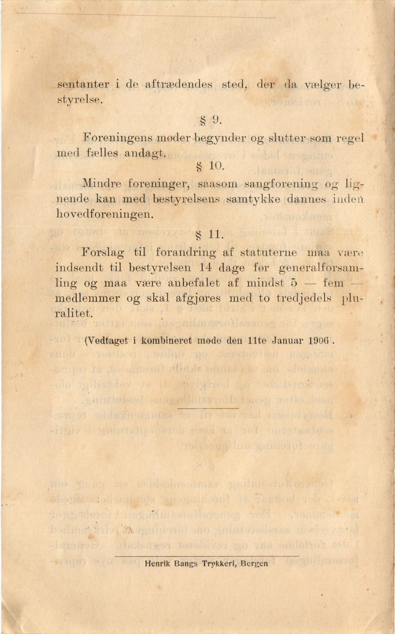 Bømmel ungdomsforening, IKAH/1219-Pa0010/F/Fa/L0001: Årsmeldingar og statuttar for Bømmel ungdomsforening, 1906-1907, p. 3