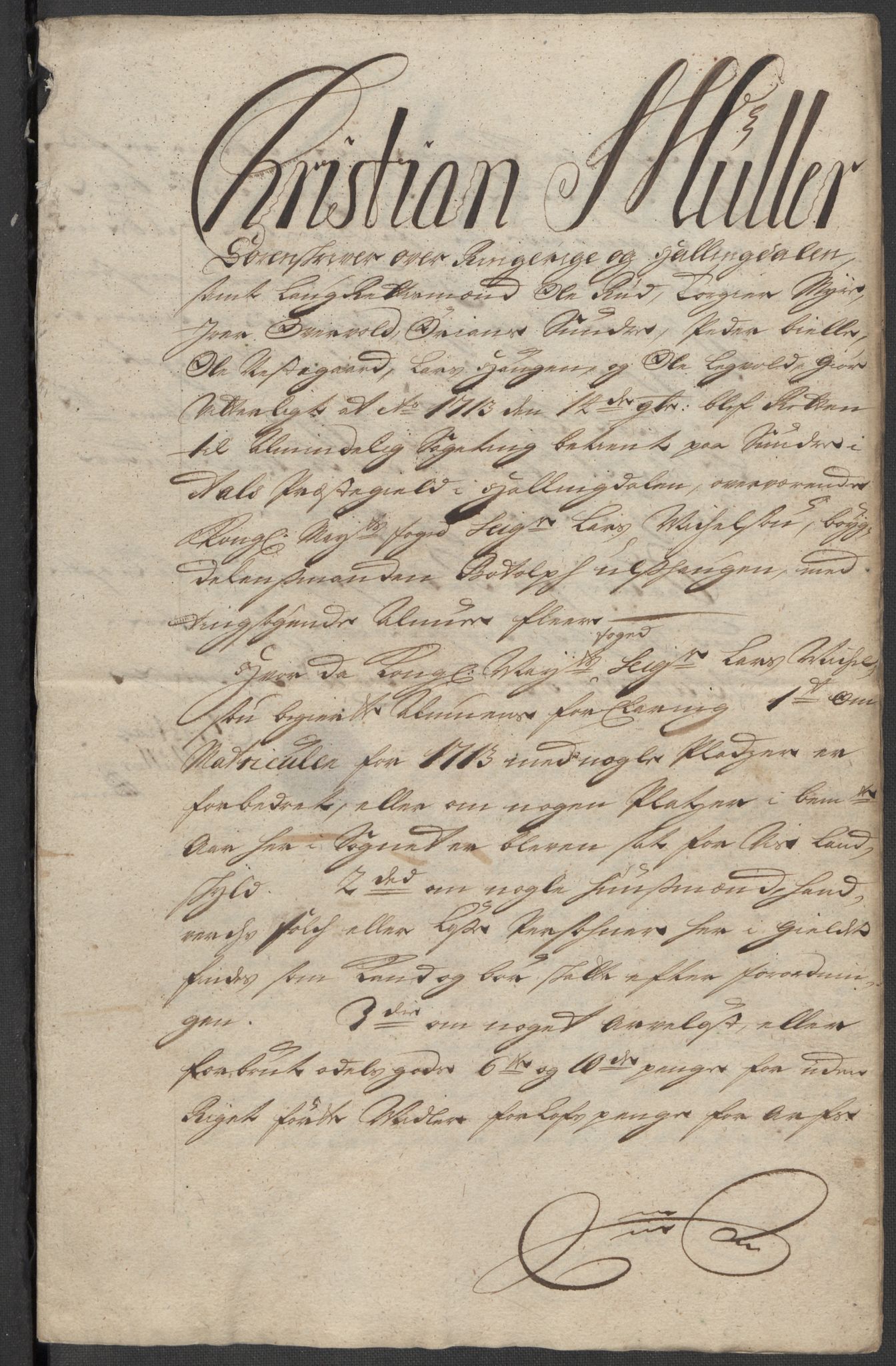 Rentekammeret inntil 1814, Reviderte regnskaper, Fogderegnskap, AV/RA-EA-4092/R23/L1471: Fogderegnskap Ringerike og Hallingdal, 1713-1714, p. 110