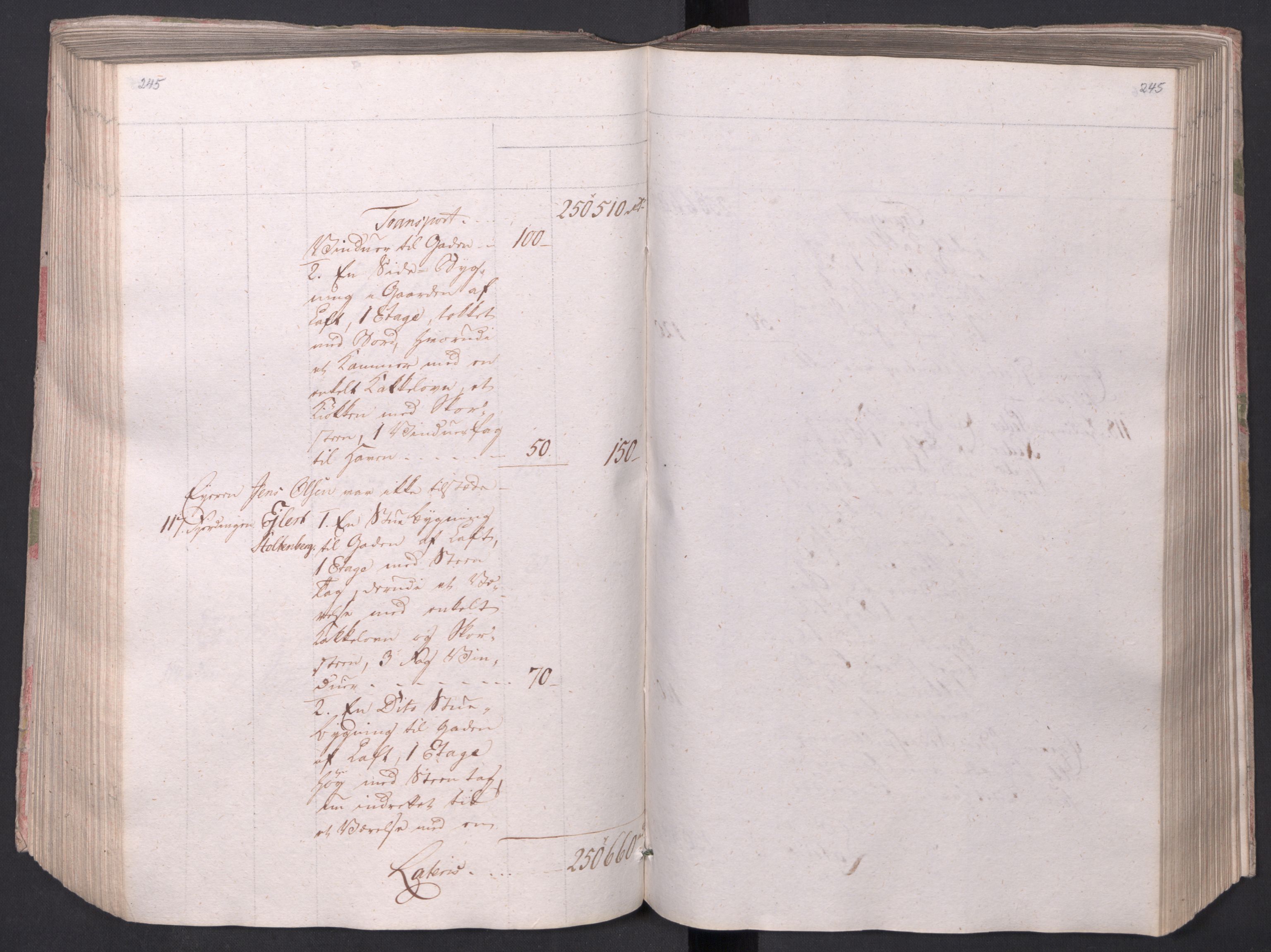 Kristiania stiftamt, AV/SAO-A-10386/I/Ia/L0015: Branntakster, 1797, p. 245