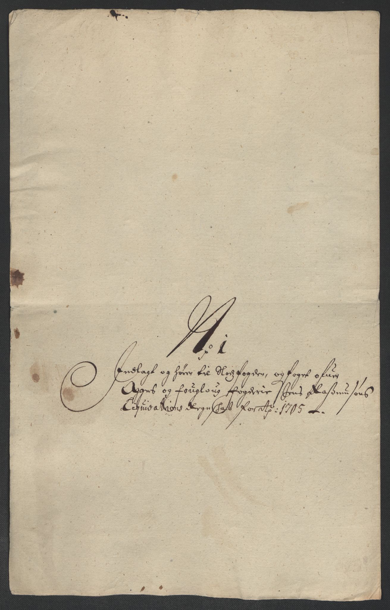 Rentekammeret inntil 1814, Reviderte regnskaper, Fogderegnskap, AV/RA-EA-4092/R10/L0446: Fogderegnskap Aker og Follo, 1705-1706, p. 26