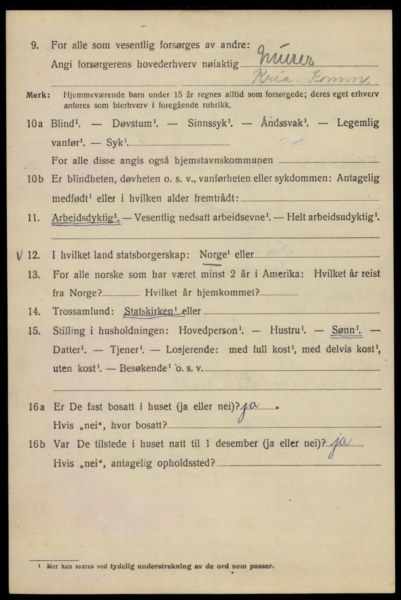 SAO, 1920 census for Kristiania, 1920, p. 473412