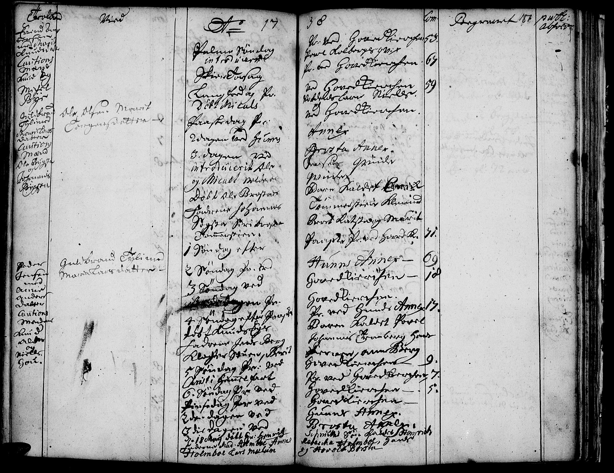 Vardal prestekontor, SAH/PREST-100/H/Ha/Haa/L0001: Parish register (official) no. 1, 1706-1748, p. 181