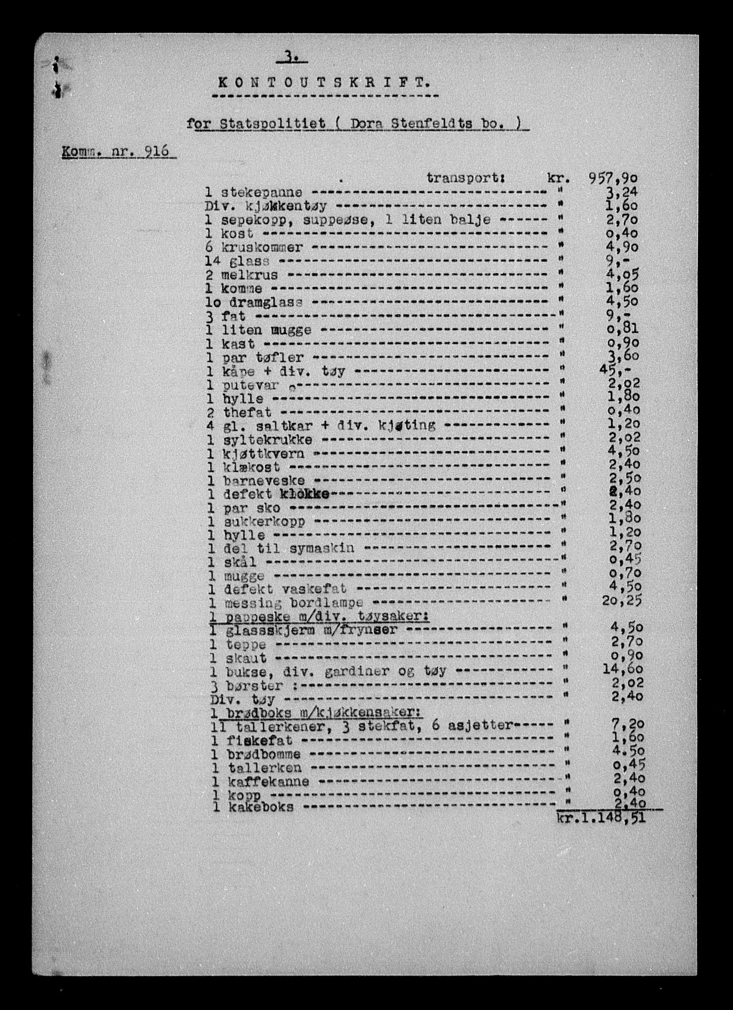 Justisdepartementet, Tilbakeføringskontoret for inndratte formuer, RA/S-1564/H/Hc/Hca/L0908: --, 1945-1947, p. 305