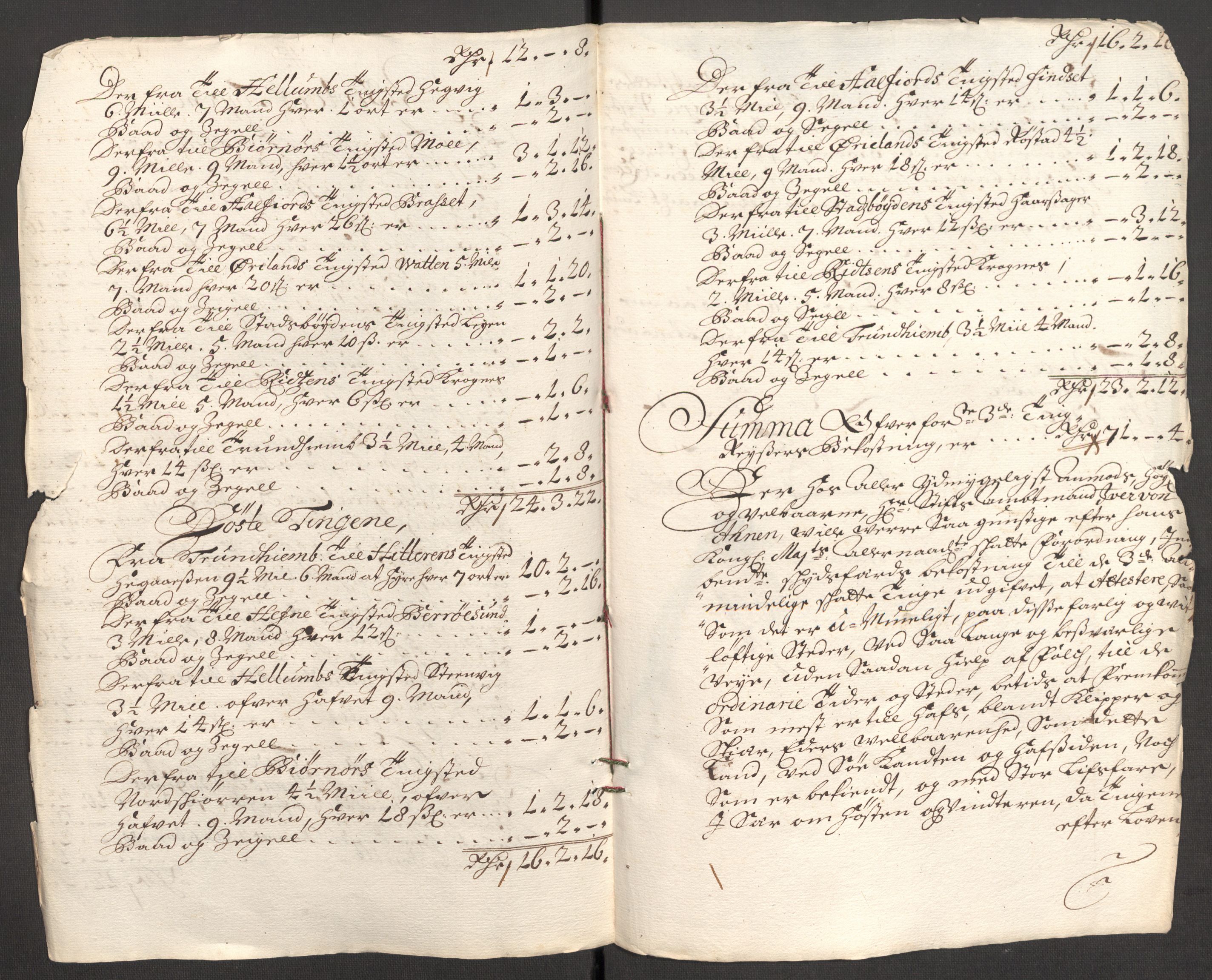 Rentekammeret inntil 1814, Reviderte regnskaper, Fogderegnskap, AV/RA-EA-4092/R57/L3854: Fogderegnskap Fosen, 1700-1701, p. 189