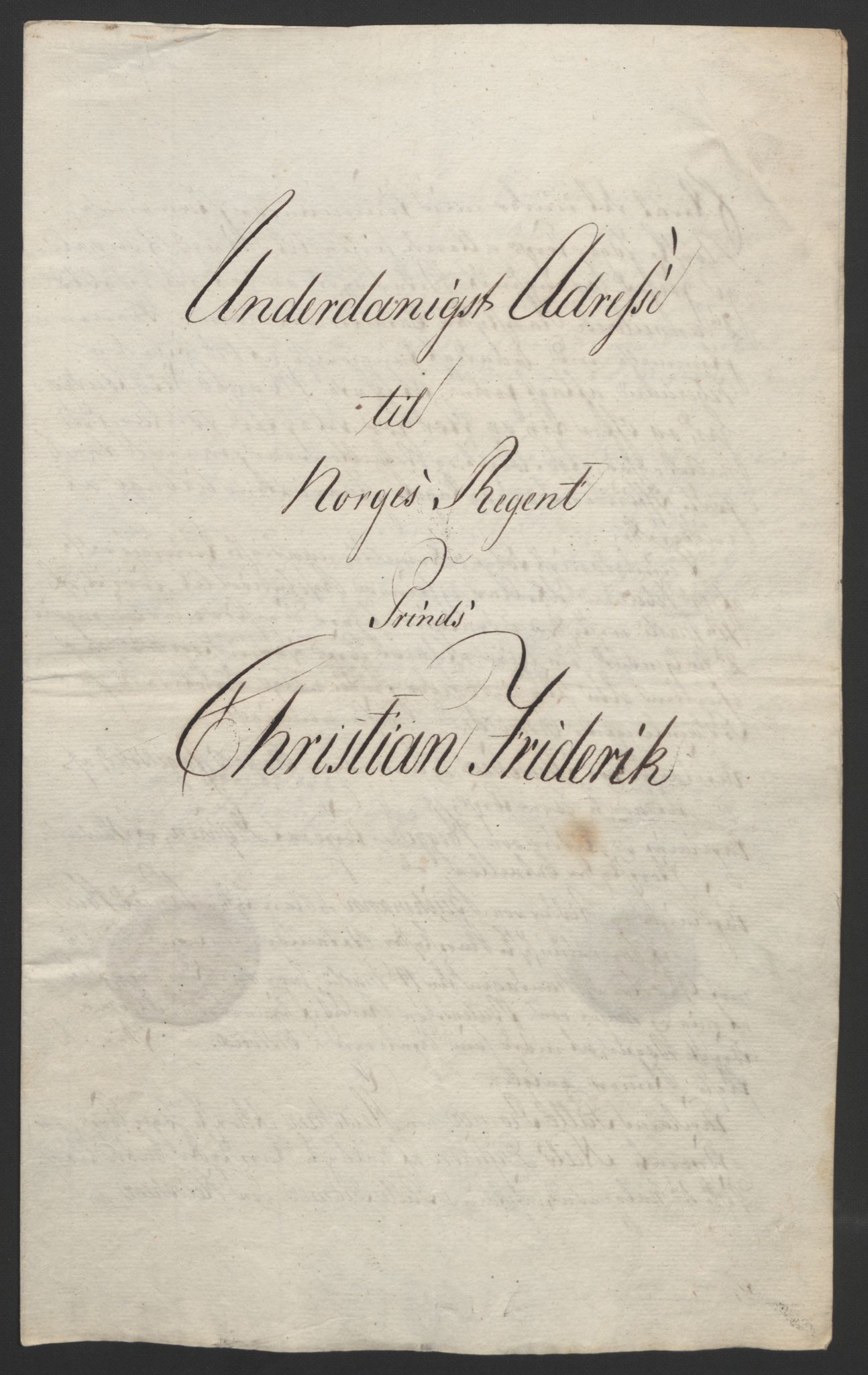 Statsrådssekretariatet, RA/S-1001/D/Db/L0007: Fullmakter for Eidsvollsrepresentantene i 1814. , 1814, p. 79