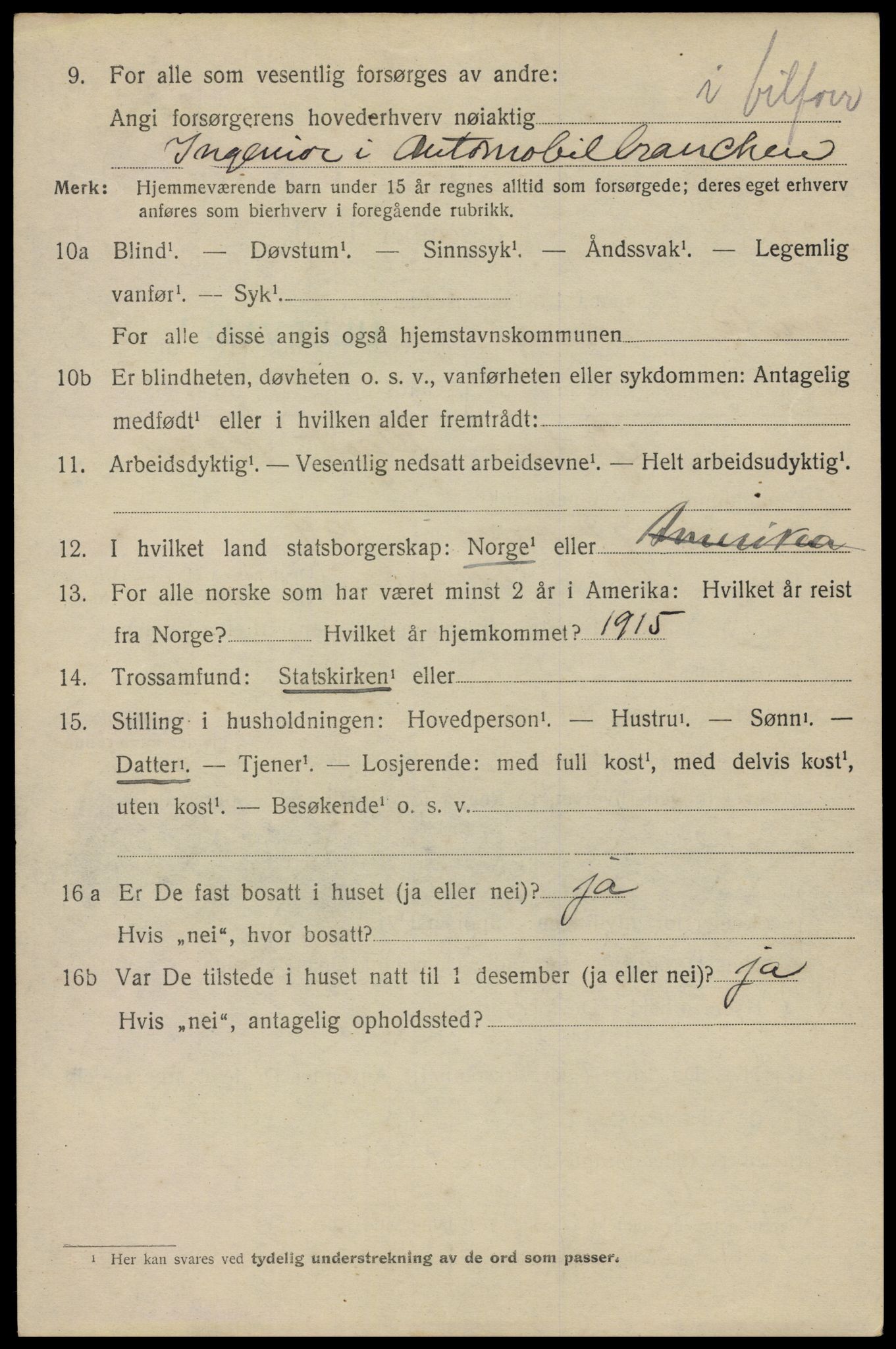 SAO, 1920 census for Aker, 1920, p. 125905