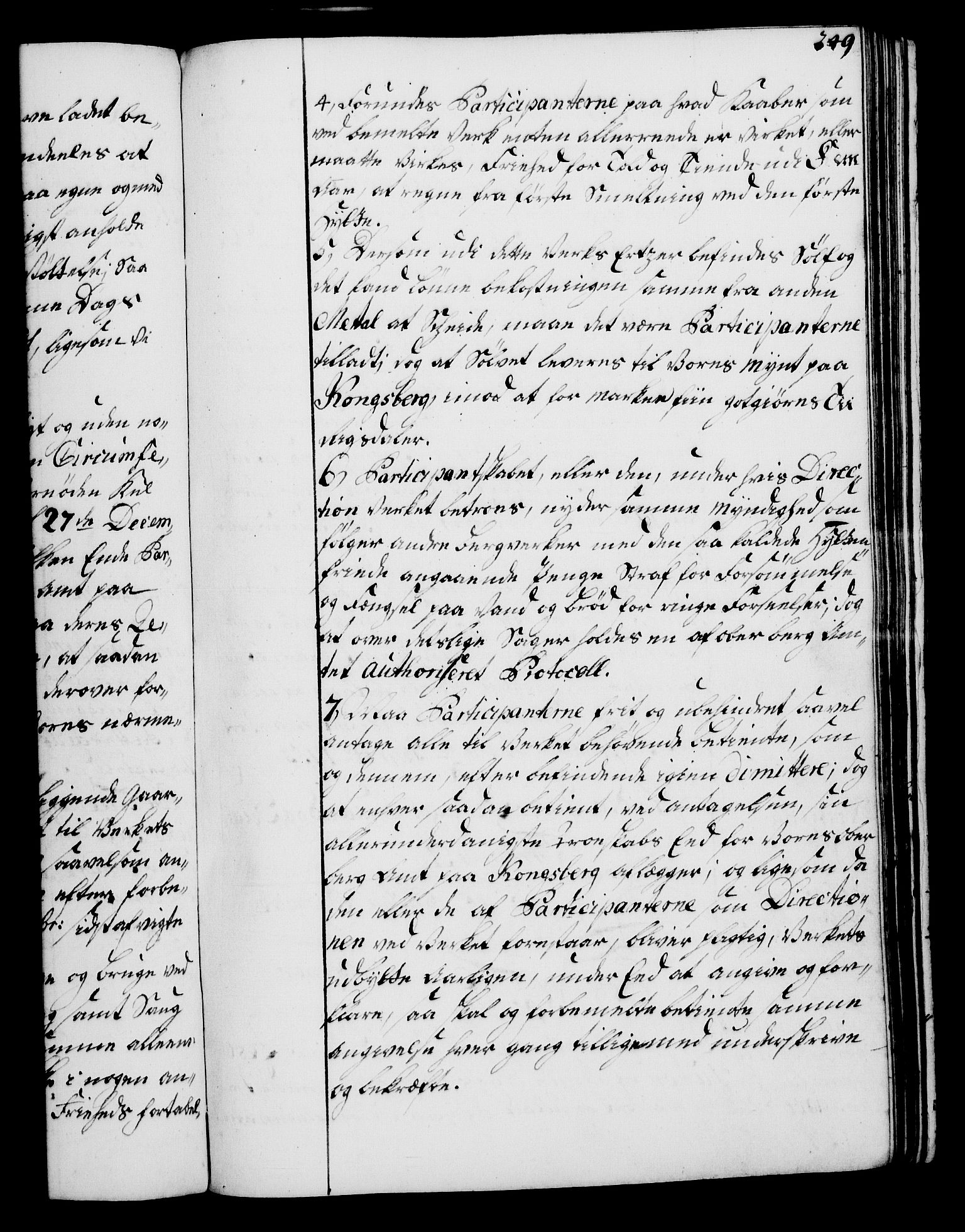 Rentekammeret, Kammerkanselliet, RA/EA-3111/G/Gg/Gga/L0006: Norsk ekspedisjonsprotokoll med register (merket RK 53.6), 1749-1759, p. 249