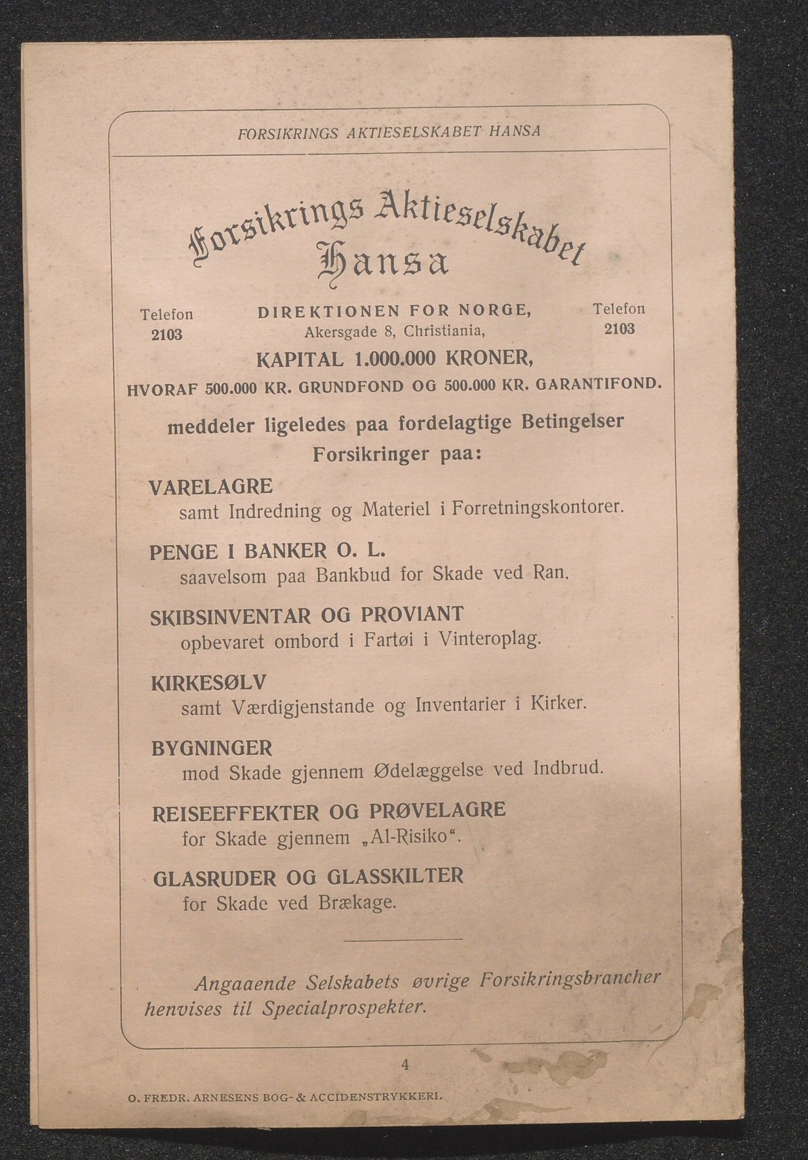 O. Terjesens rederi, AAKS/PA-2525/E/E01/L0003: Korrespondanse, 1895-1898