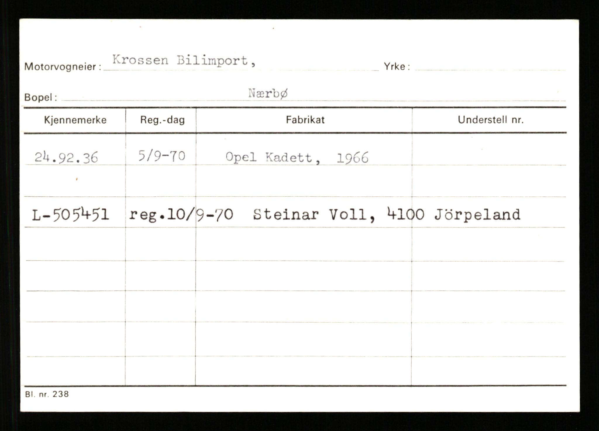 Stavanger trafikkstasjon, AV/SAST-A-101942/0/G/L0011: Registreringsnummer: 240000 - 363477, 1930-1971, p. 383