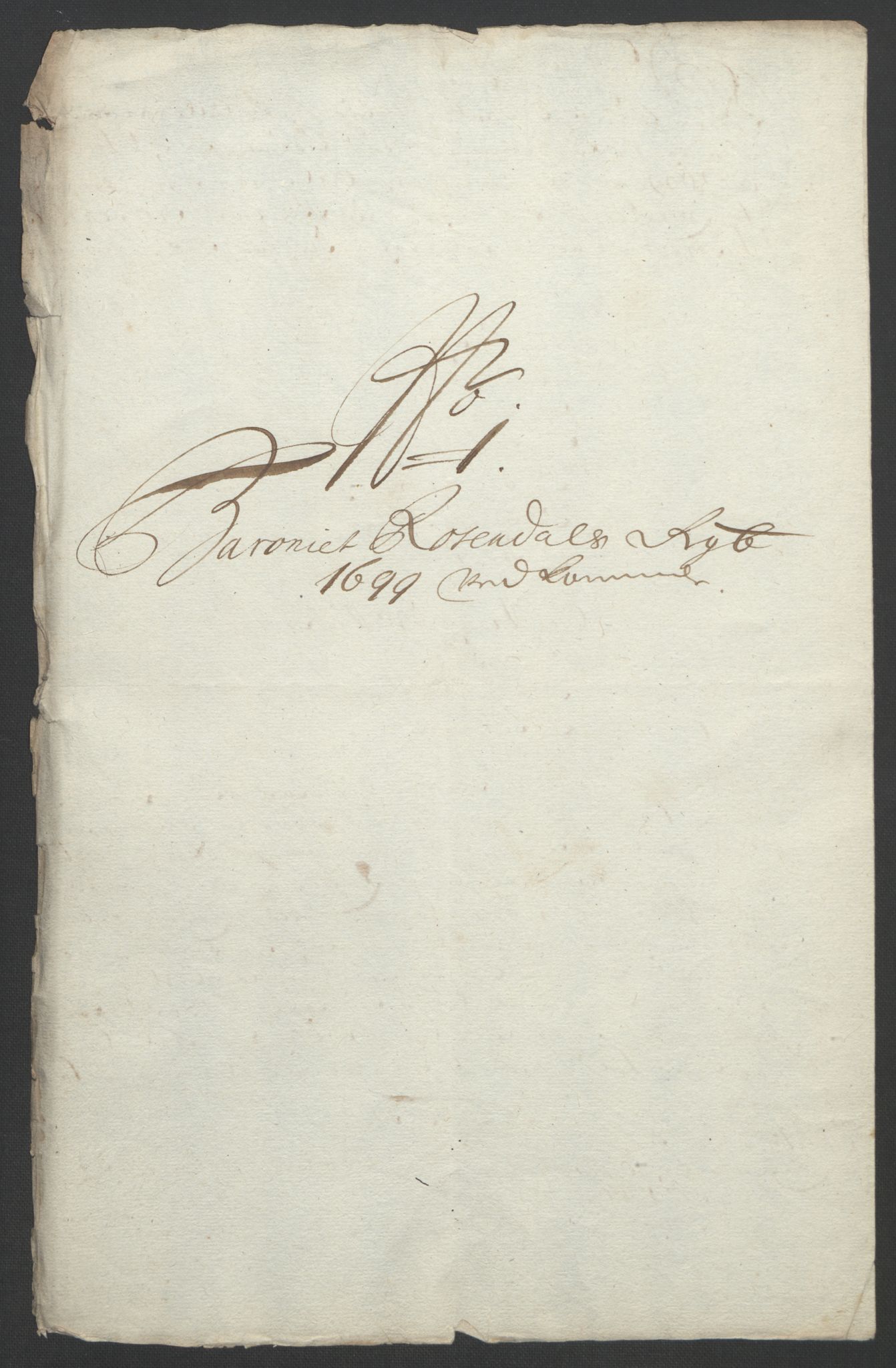 Rentekammeret inntil 1814, Reviderte regnskaper, Fogderegnskap, RA/EA-4092/R49/L3138: Fogderegnskap Rosendal Baroni, 1691-1714, p. 94