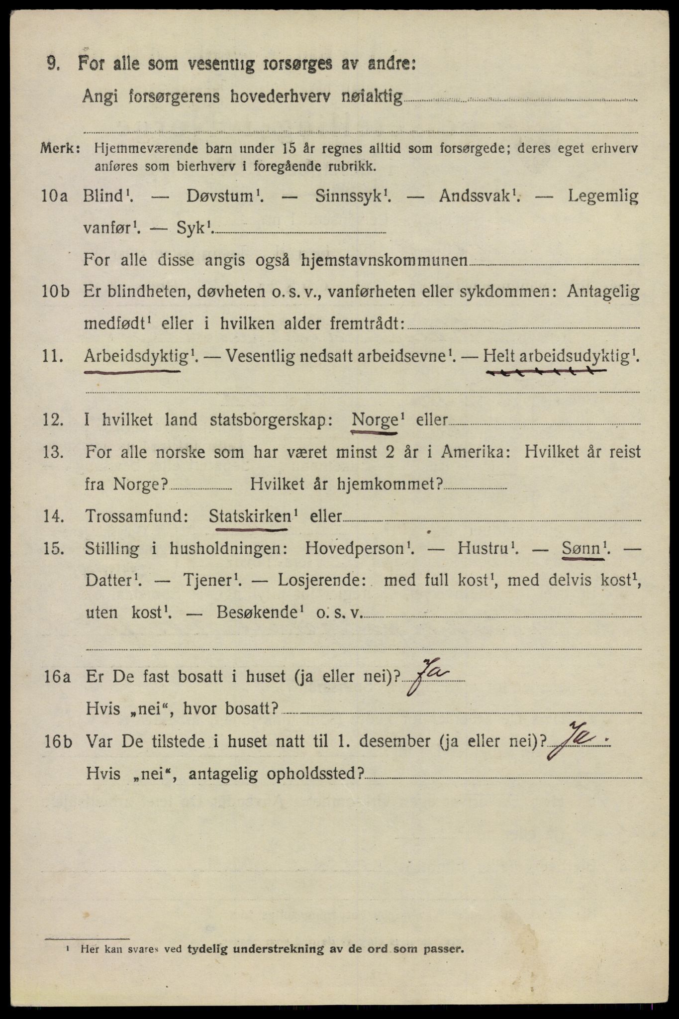 SAO, 1920 census for Eidsvoll, 1920, p. 3548