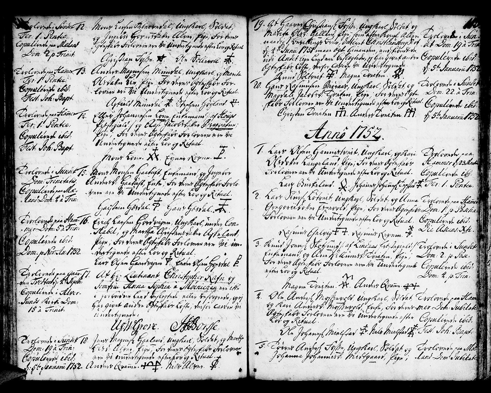 Hamre sokneprestembete, SAB/A-75501/H/Ha/Haa/Haaa/L0006: Parish register (official) no. A 6, 1750-1761, p. 113