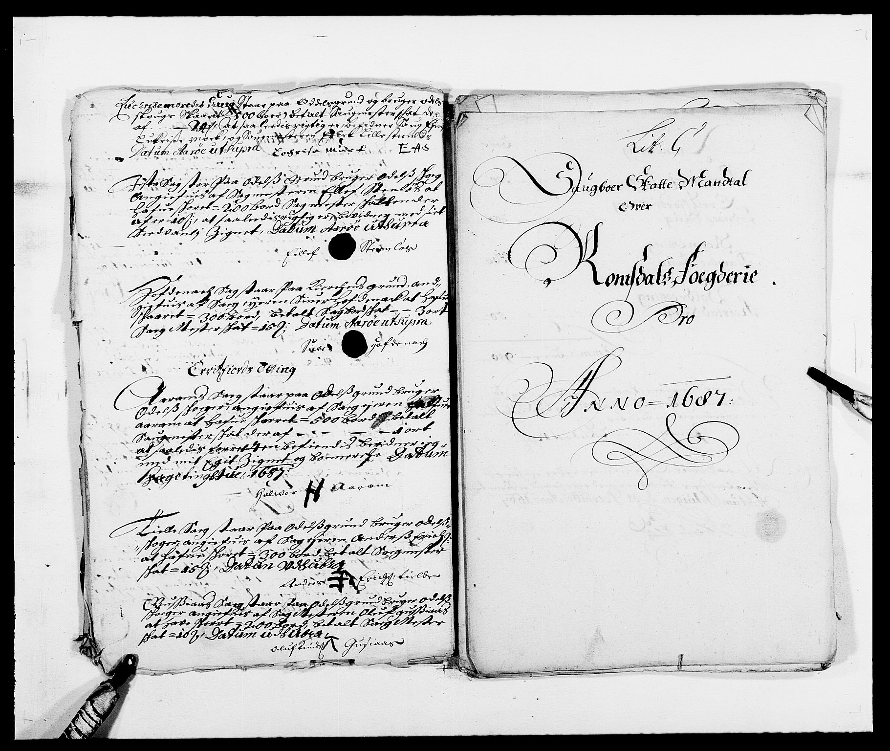 Rentekammeret inntil 1814, Reviderte regnskaper, Fogderegnskap, RA/EA-4092/R55/L3648: Fogderegnskap Romsdal, 1687-1689, p. 65